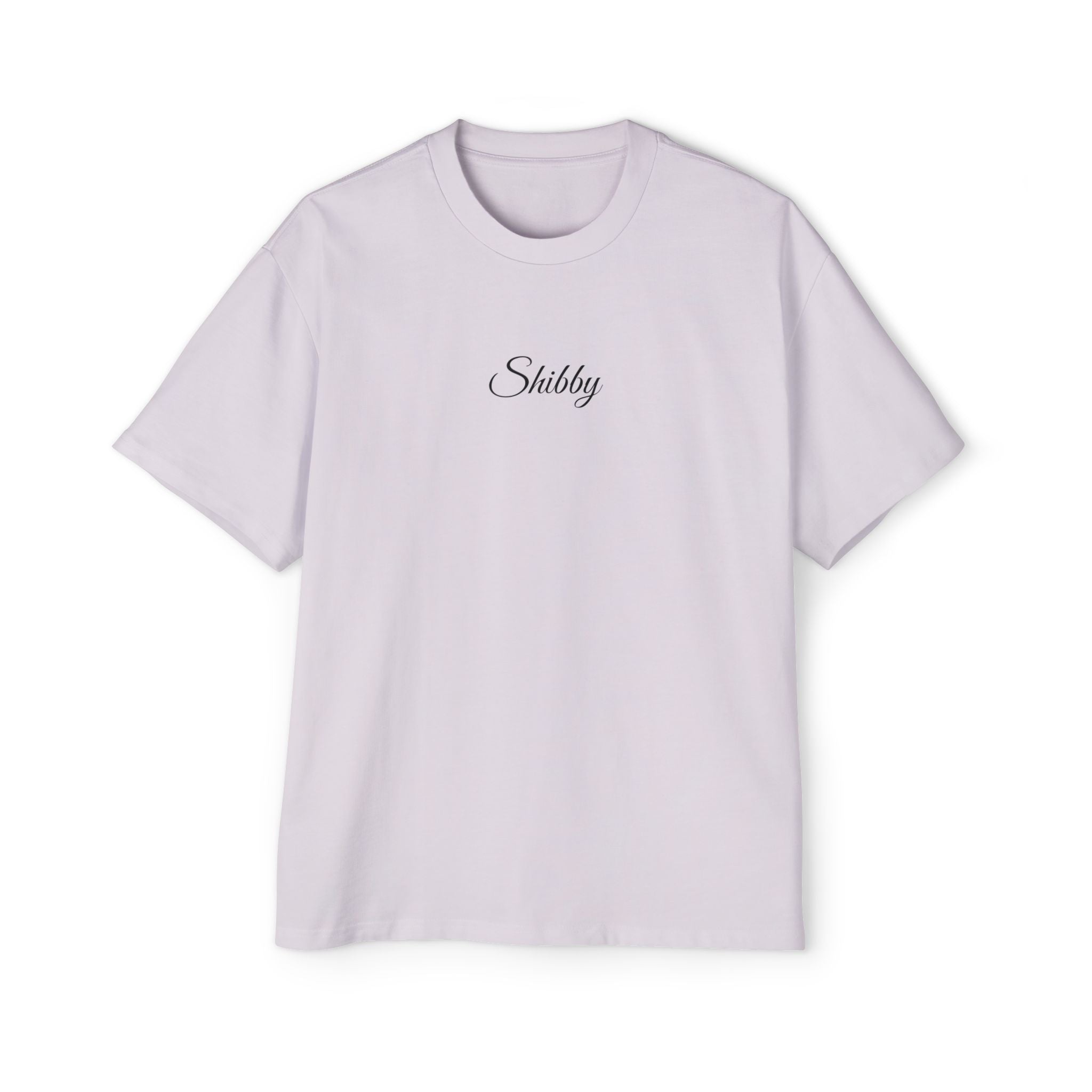 Shibby Oversized Tee — Minimalist Graphic T-Shirt