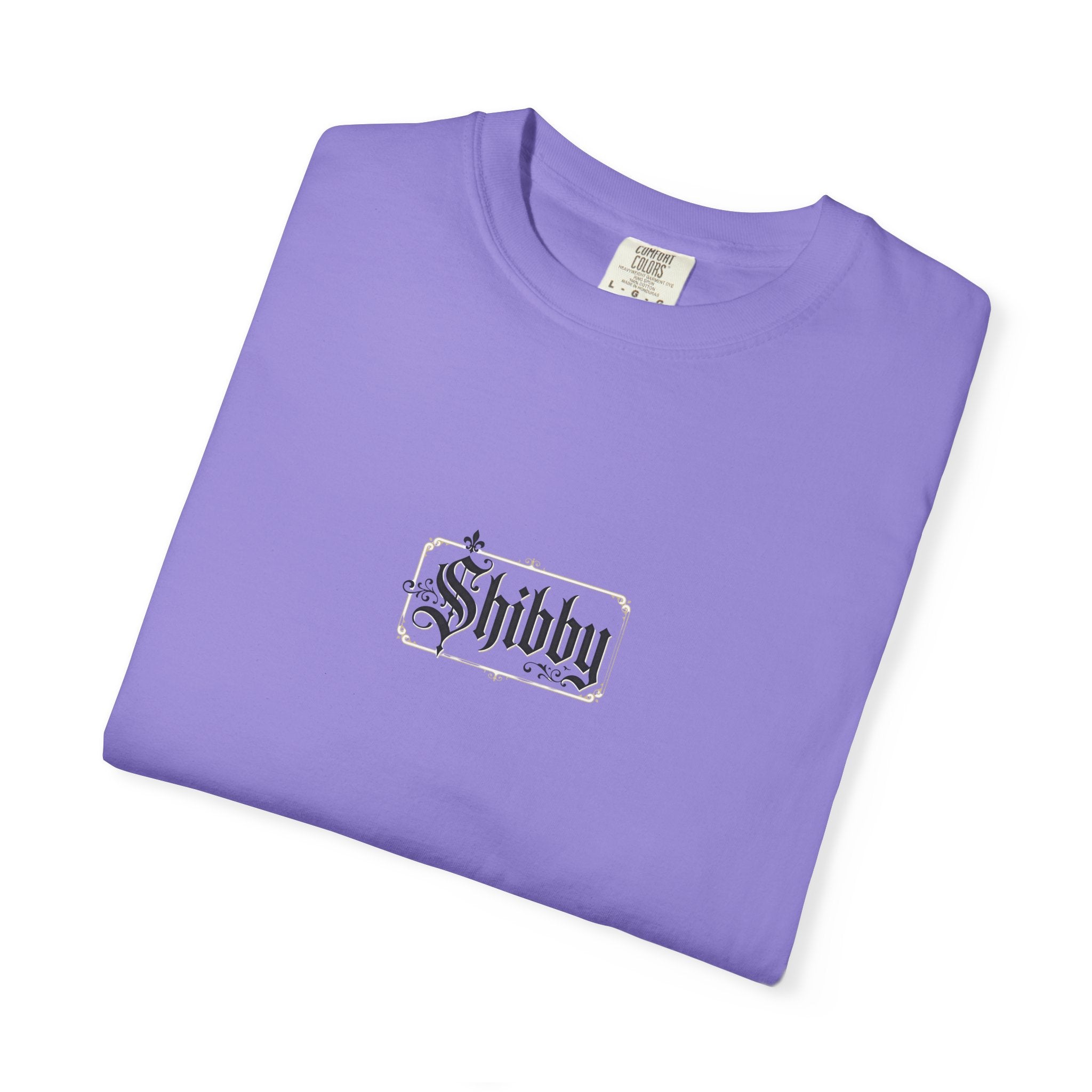 Shibby Script T-Shirt — Minimal Vintage Logo Tee