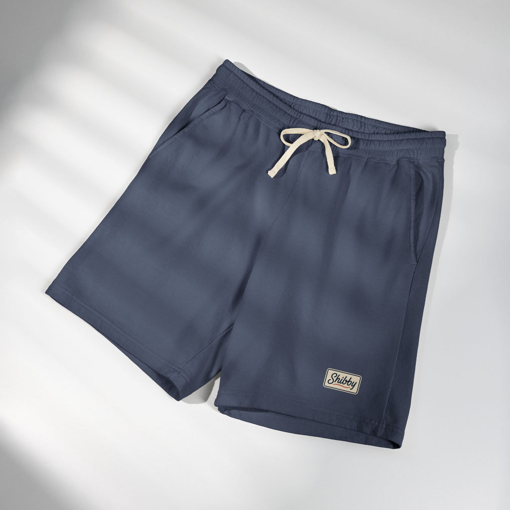 Shibby Fleece Sweat Shorts — Garment-Dyed Lightweight Lounge Shorts