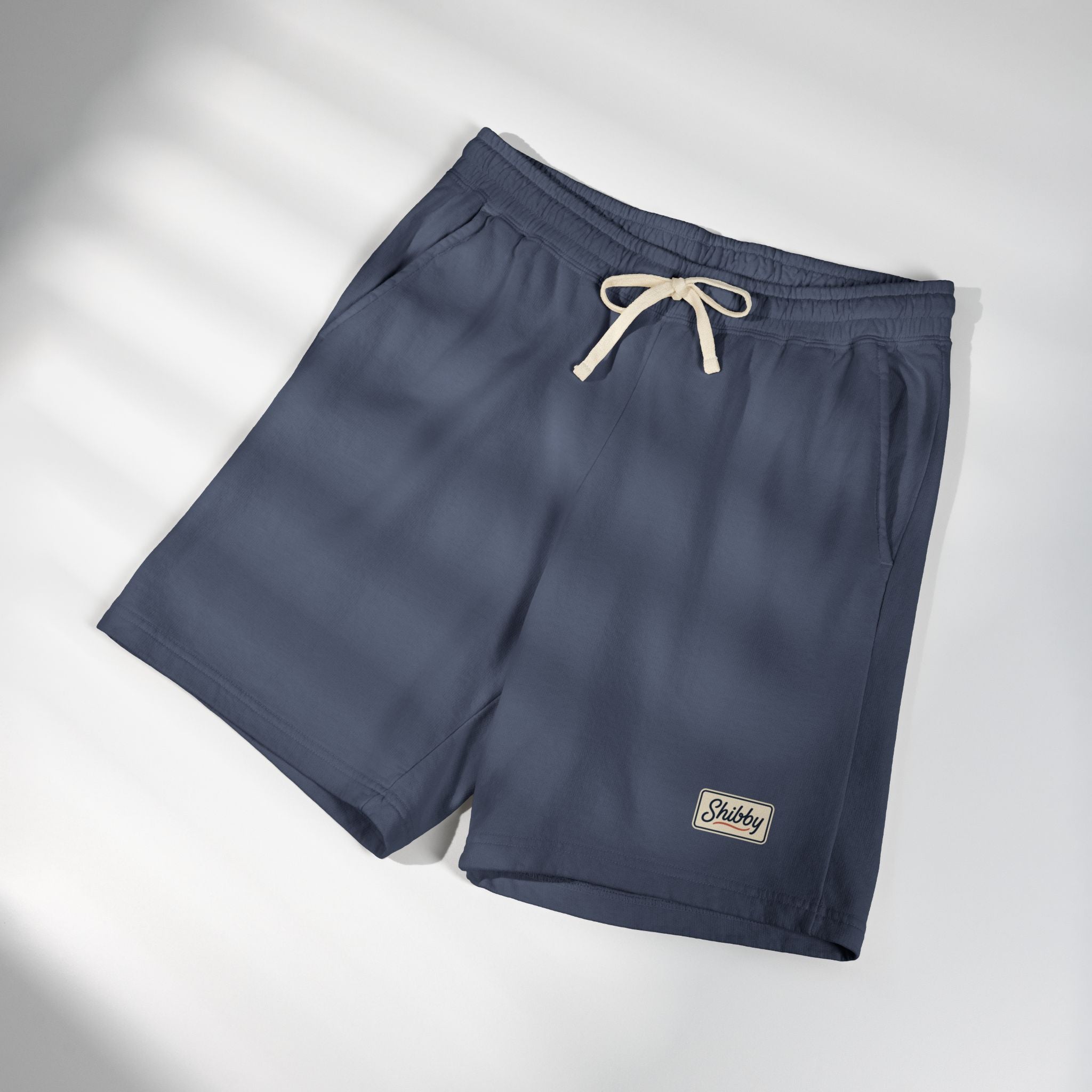 Shibby Fleece Sweat Shorts — Garment-Dyed Lightweight Lounge Shorts