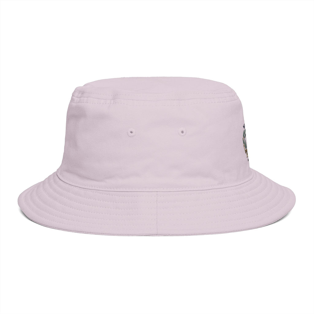 Shibby Vintage Fishing Bucket Hat — "Keep It thorough Kookaburra"