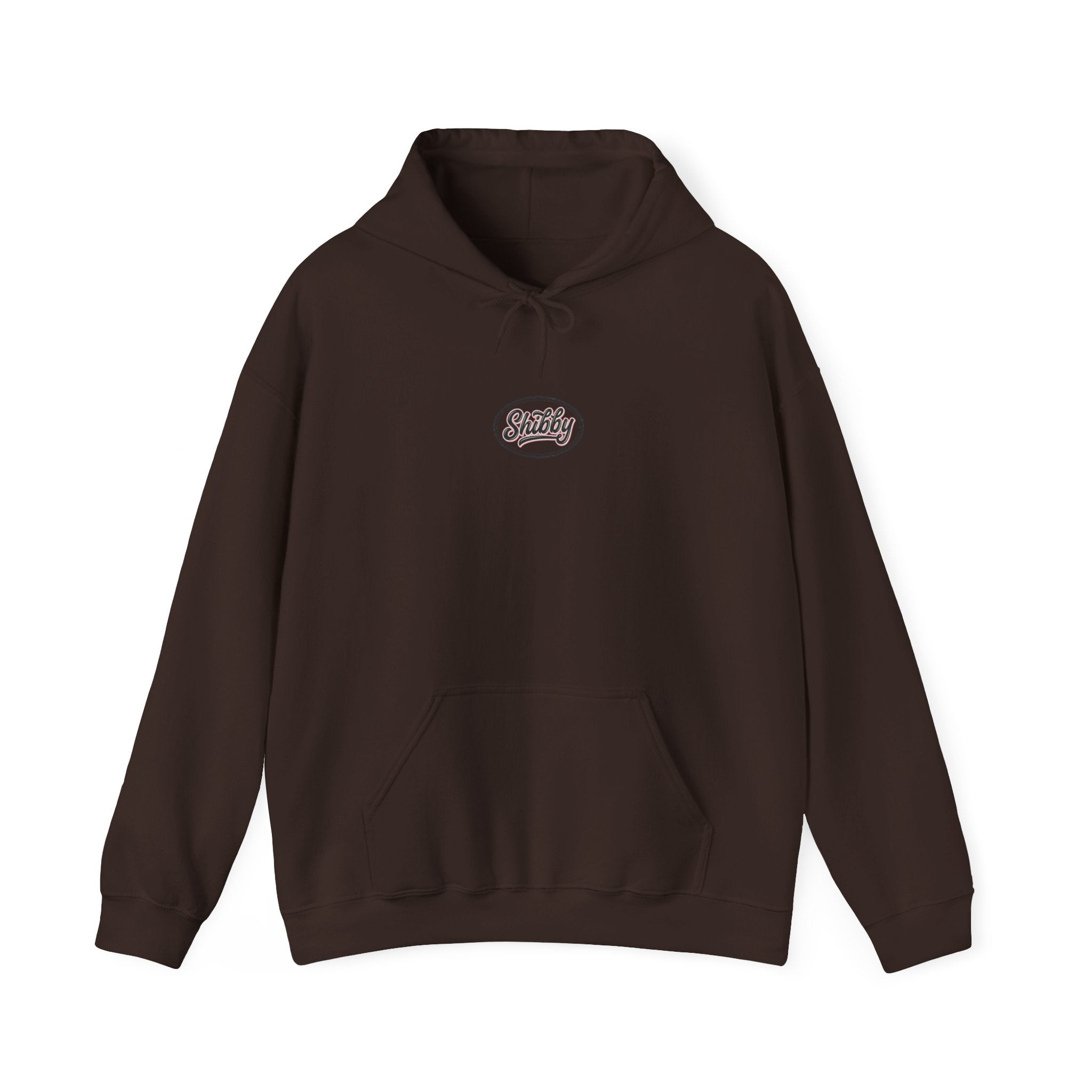 Ladies Jumpers -Shibby Logo Hoodie – Retro Script Pullover