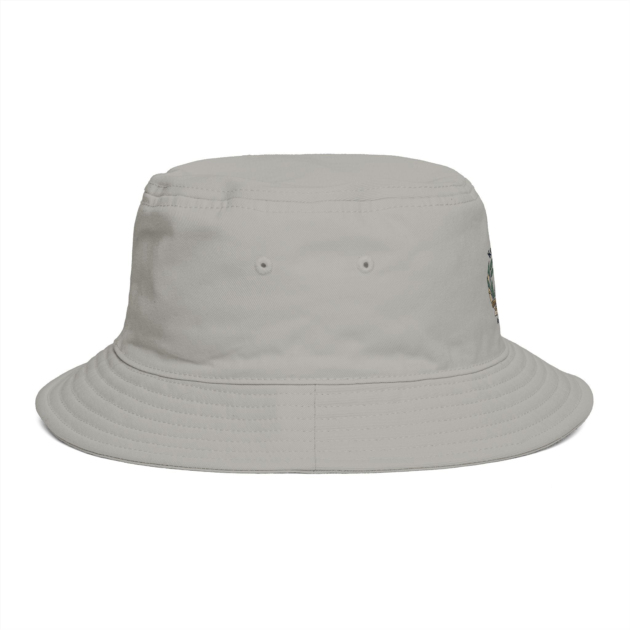 Shibby Vintage Fishing Bucket Hat — "Keep It thorough Kookaburra"