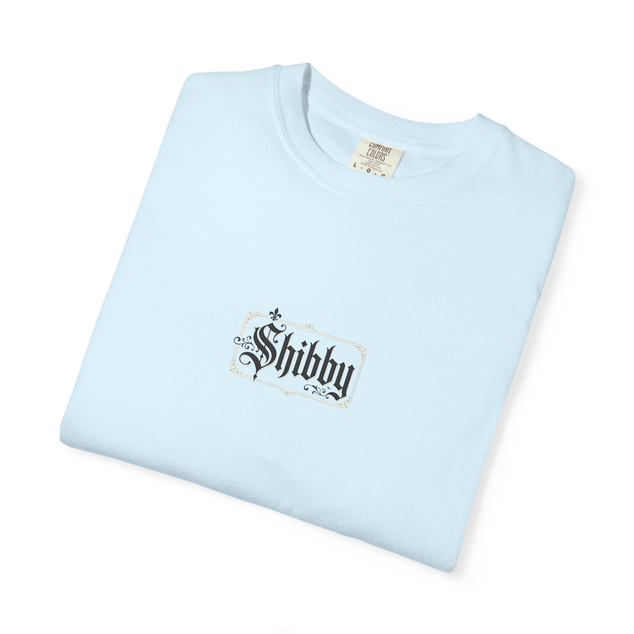 Shibby Script T-Shirt — Minimal Vintage Logo Tee