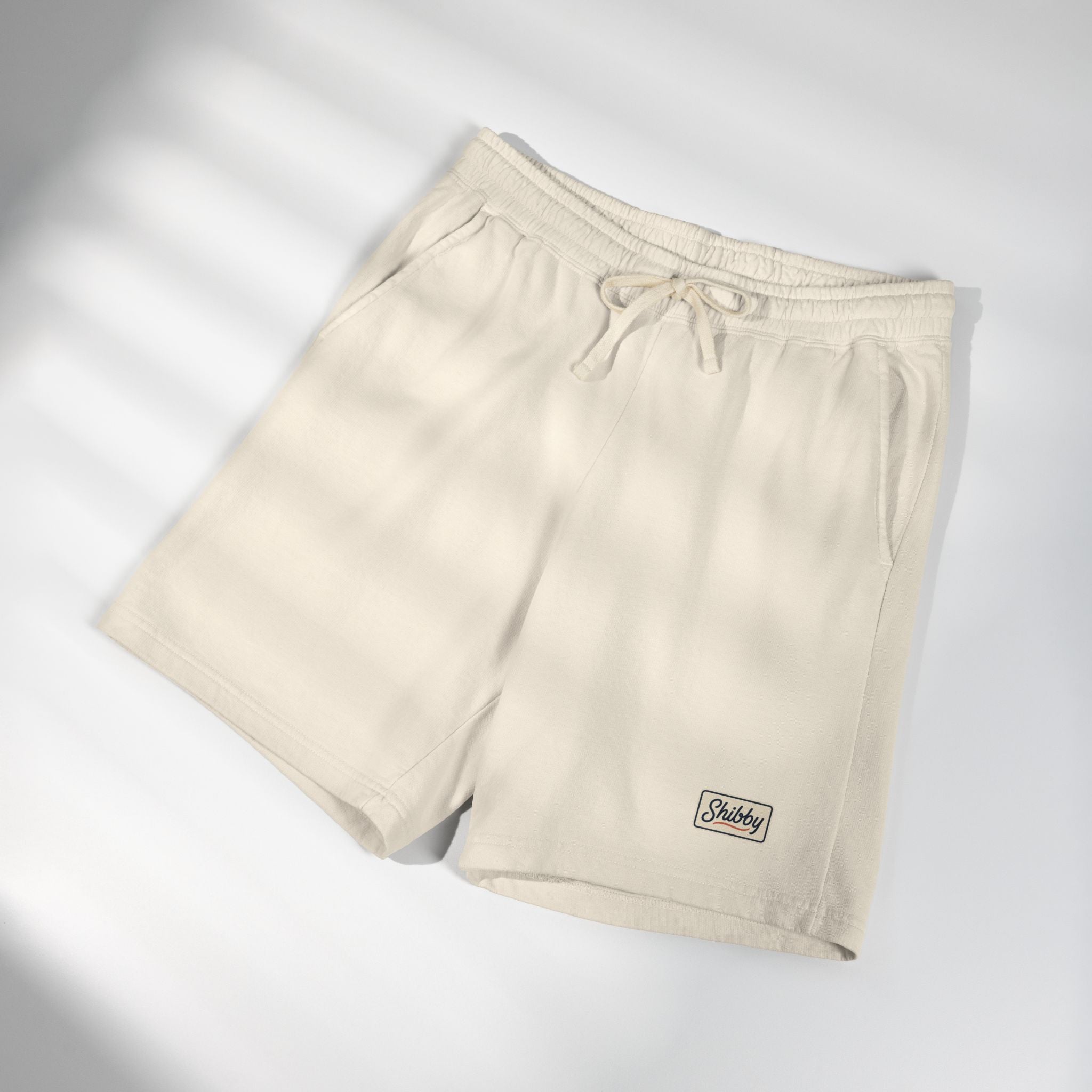 Shibby Fleece Sweat Shorts — Garment-Dyed Lightweight Lounge Shorts