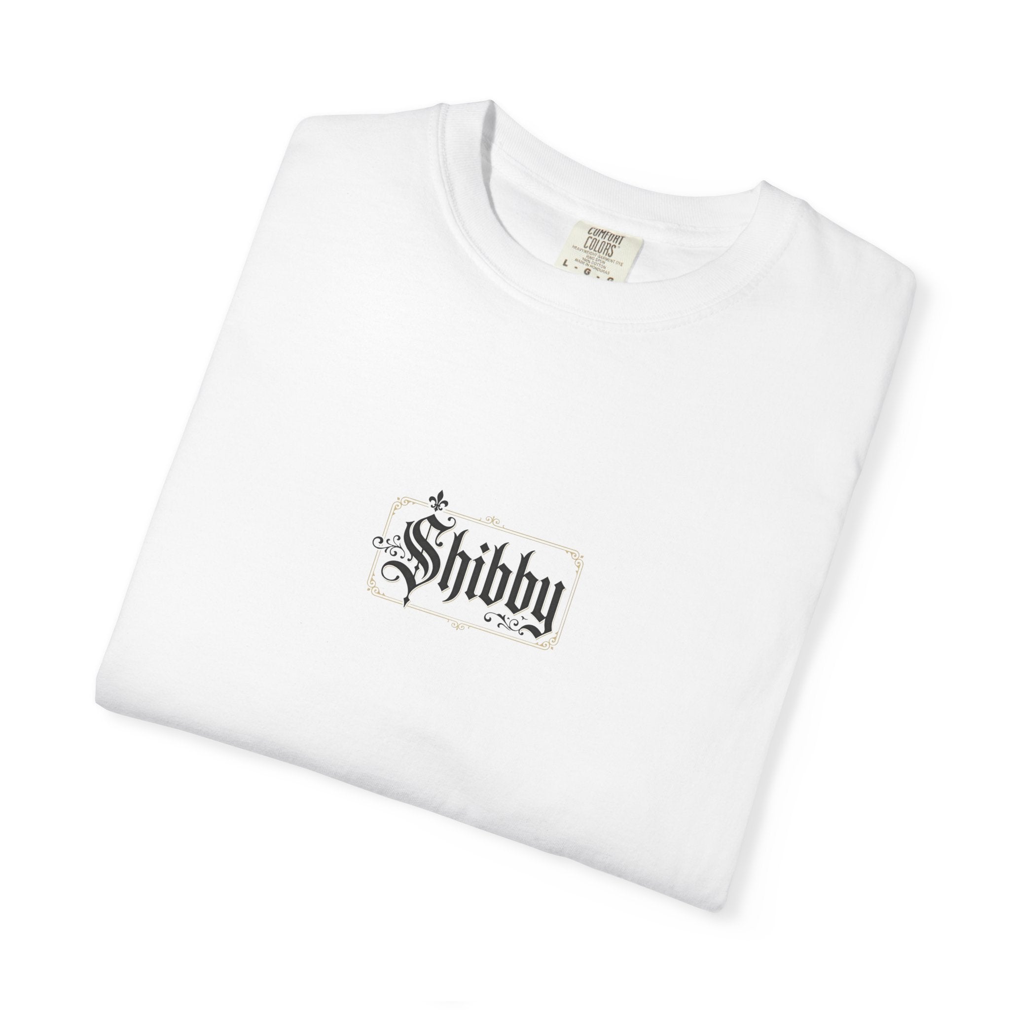Shibby Script T-Shirt — Minimal Vintage Logo Tee