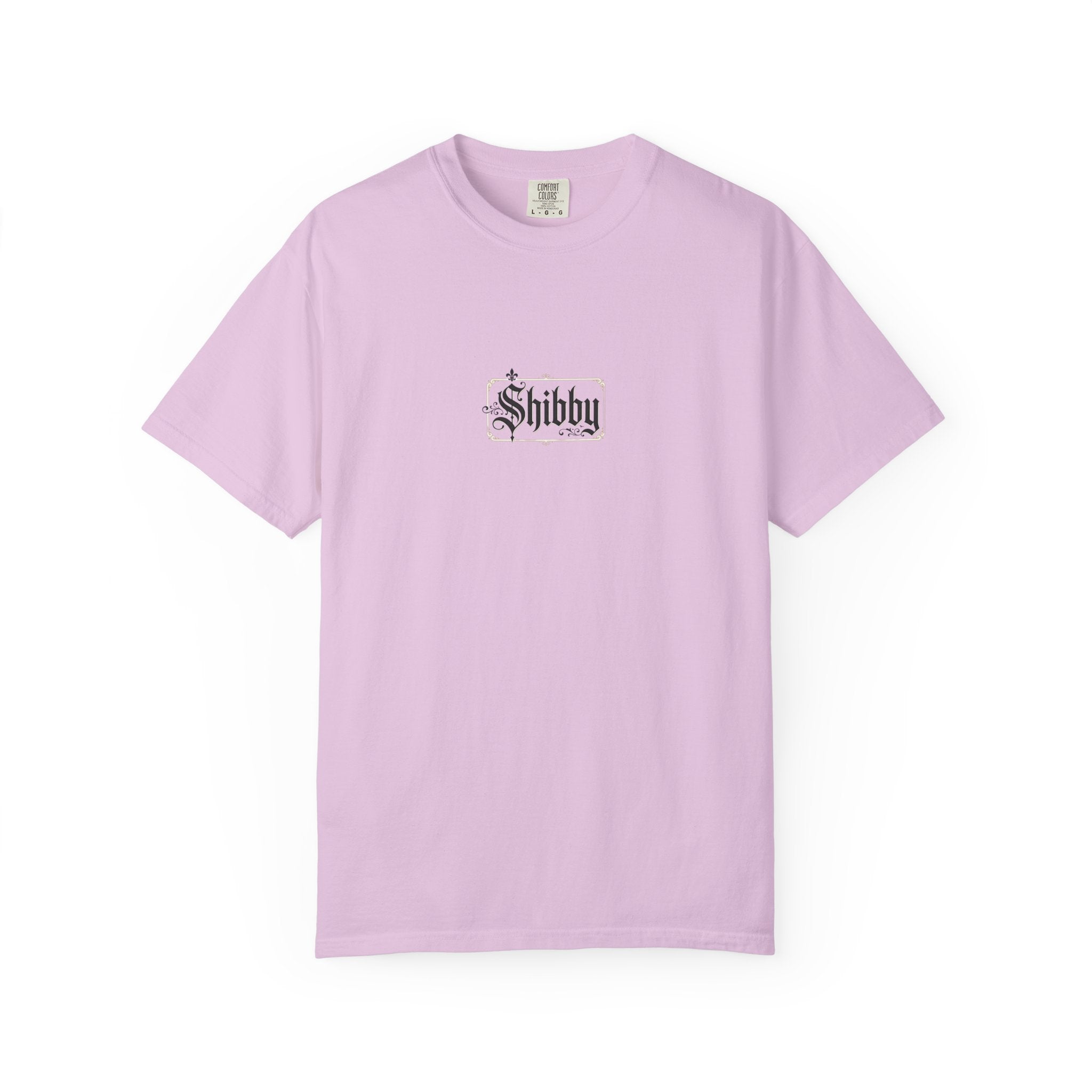 Shibby Script T-Shirt — Minimal Vintage Logo Tee