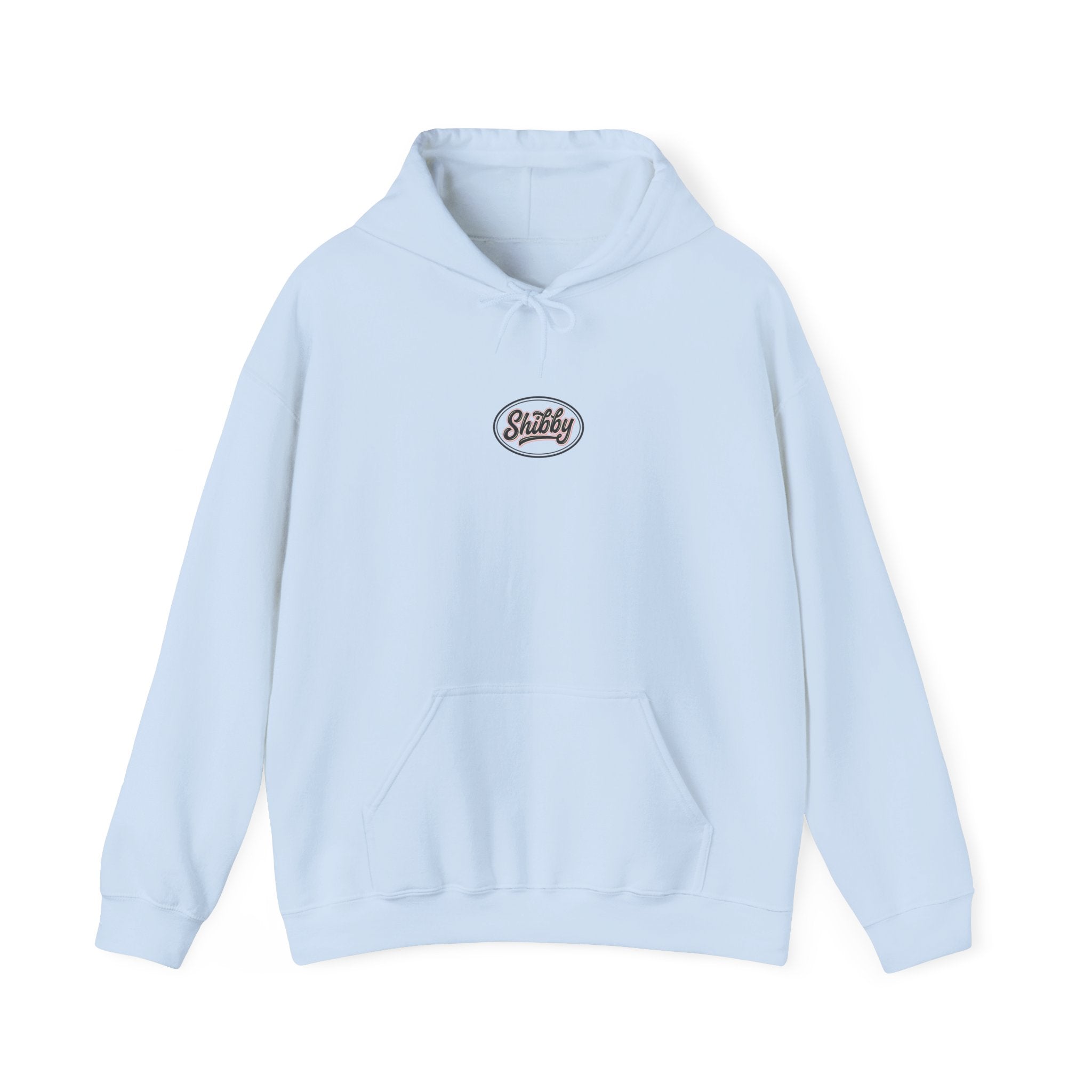 Ladies Jumpers -Shibby Logo Hoodie – Retro Script Pullover