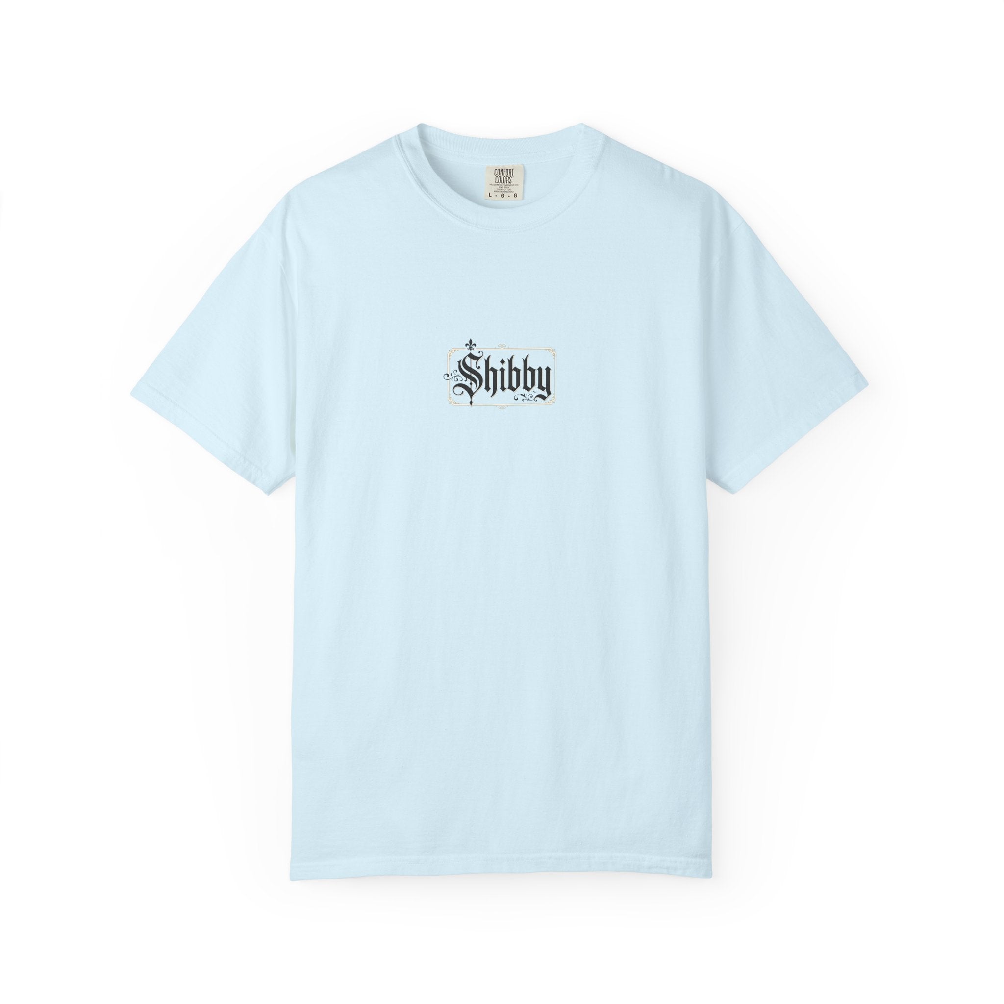 Shibby Script T-Shirt — Minimal Vintage Logo Tee