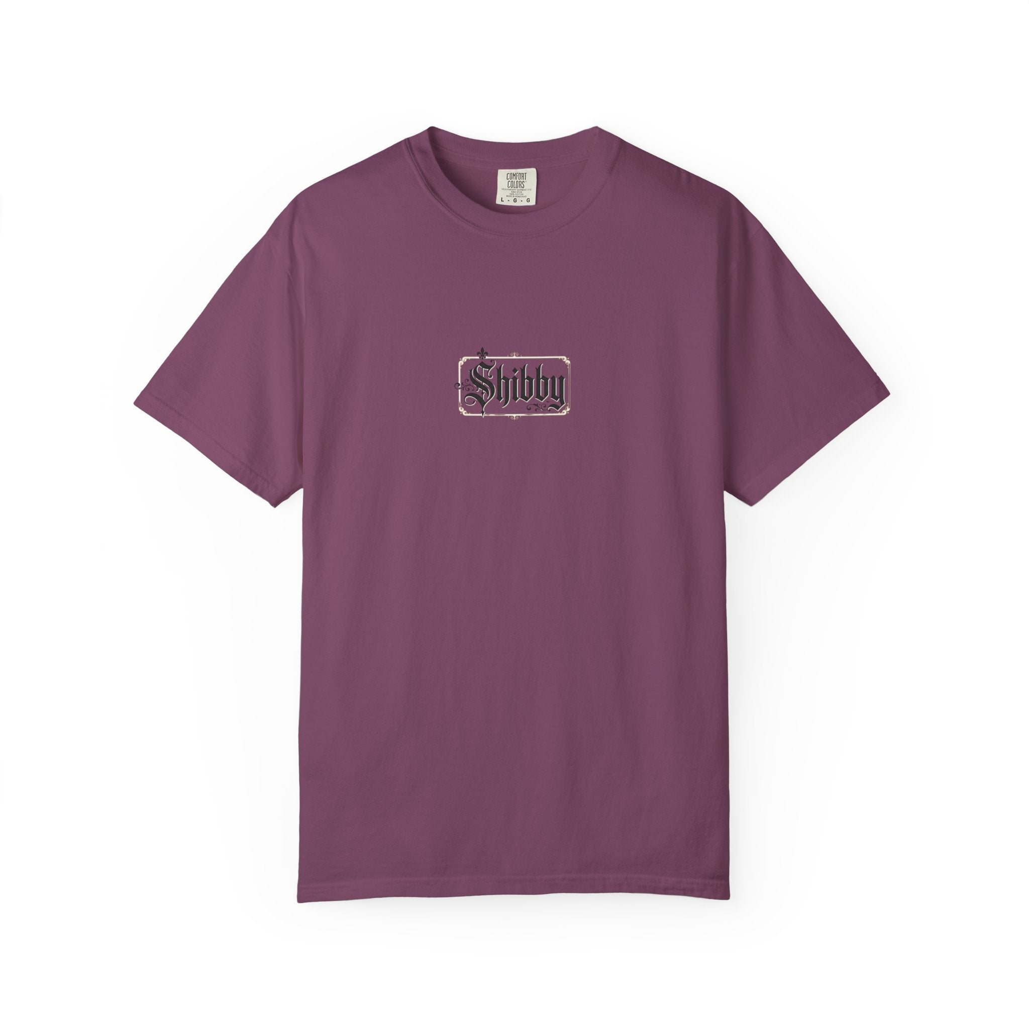 Shibby Script T-Shirt — Minimal Vintage Logo Tee