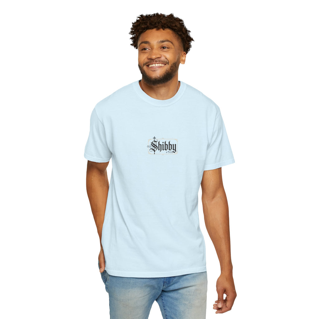 Shibby Script T-Shirt — Minimal Vintage Logo Tee