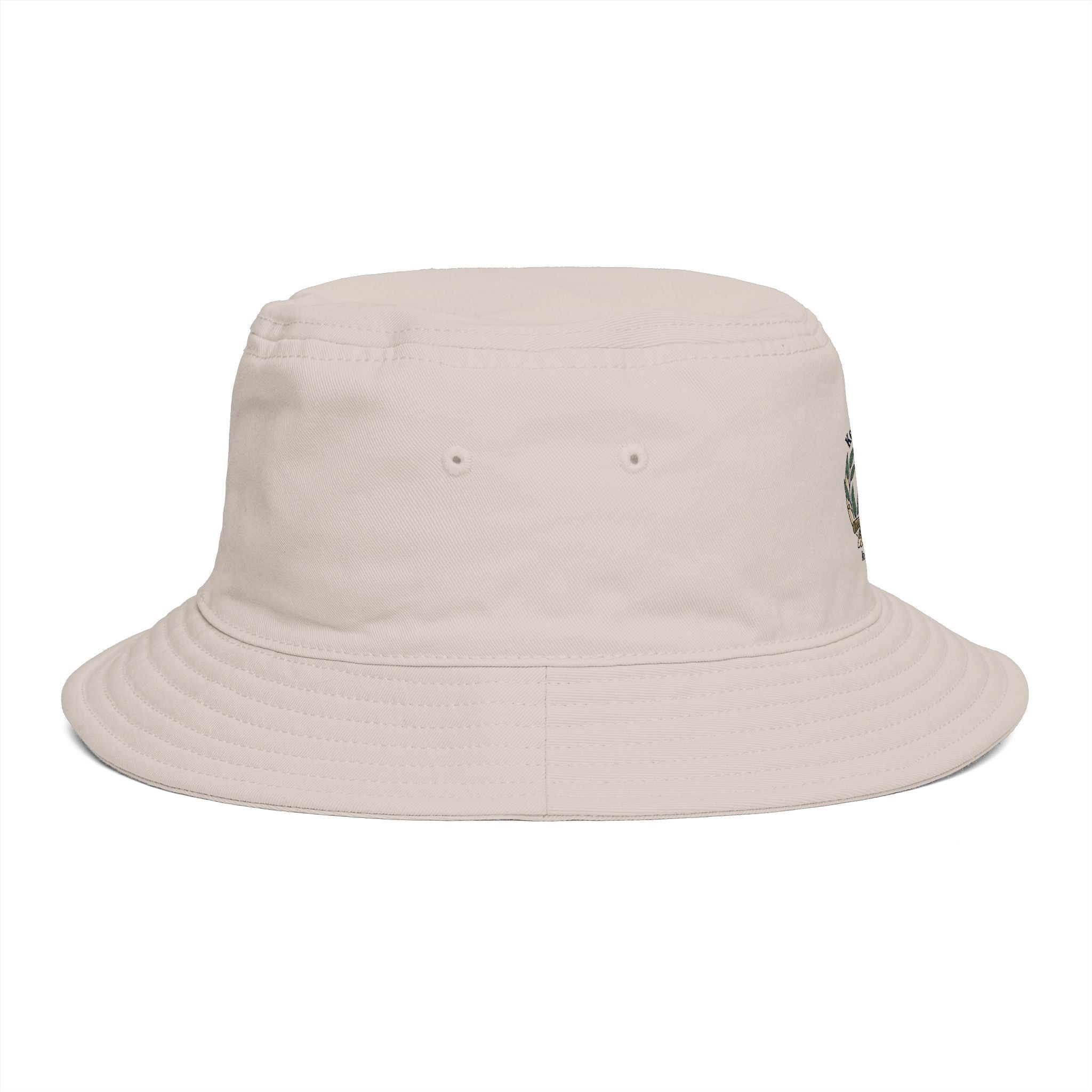 Shibby Vintage Fishing Bucket Hat — "Keep It thorough Kookaburra"