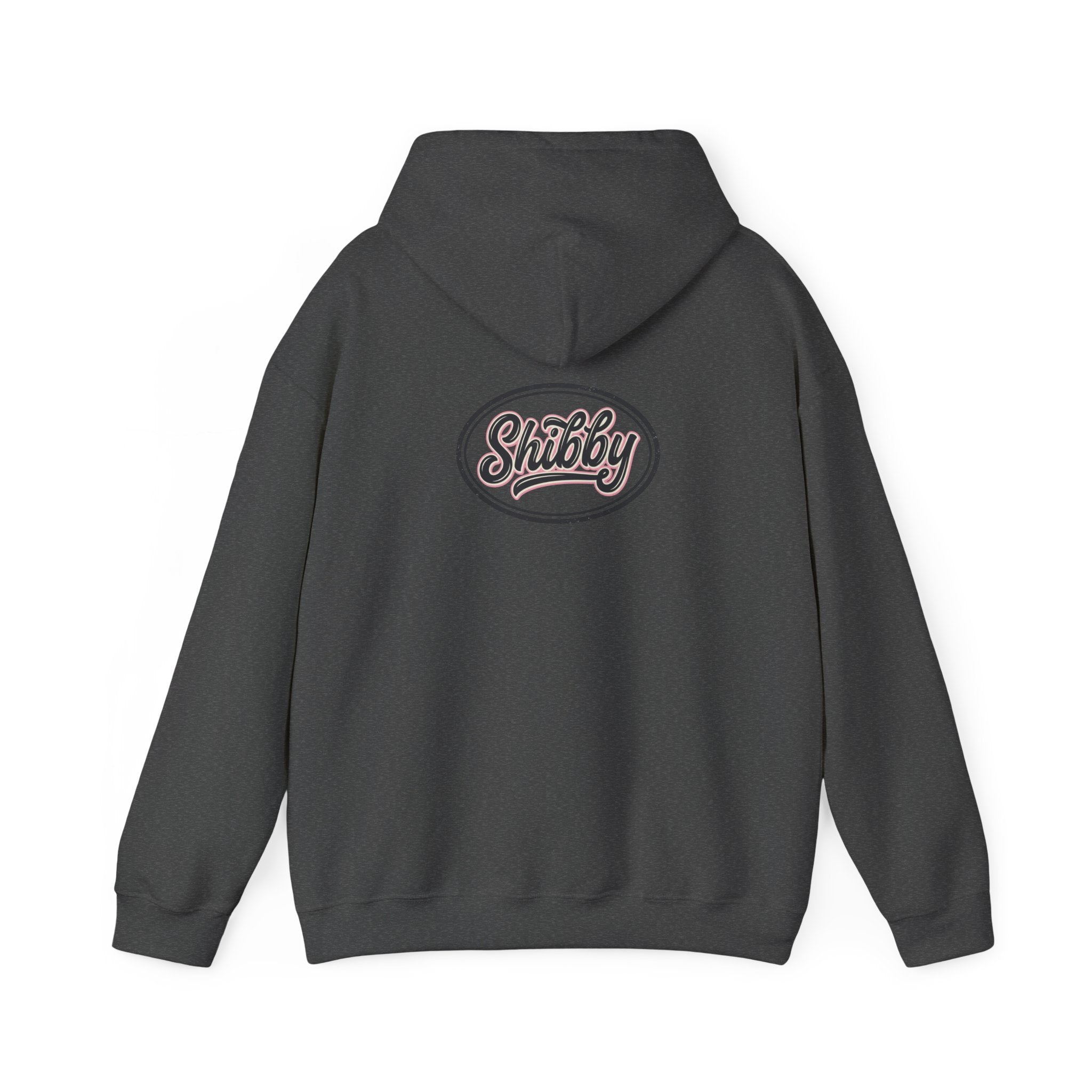 Ladies Jumpers -Shibby Logo Hoodie – Retro Script Pullover