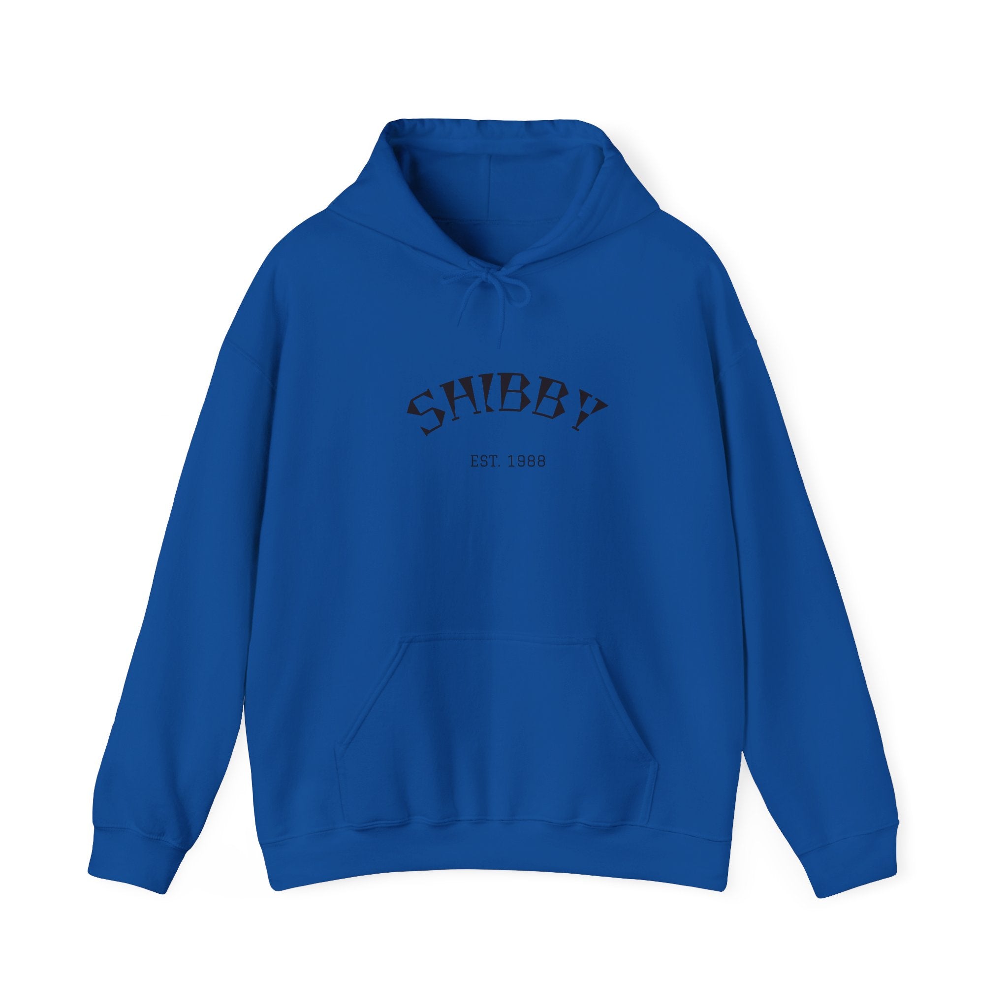 Shibby Est. 1988 Hoodie – Minimal Retro Logo Pullover