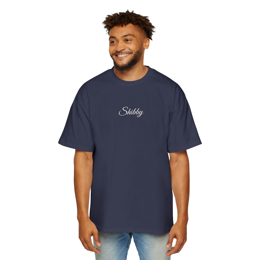 Shibby Oversized Tee — Minimalist Graphic T-Shirt