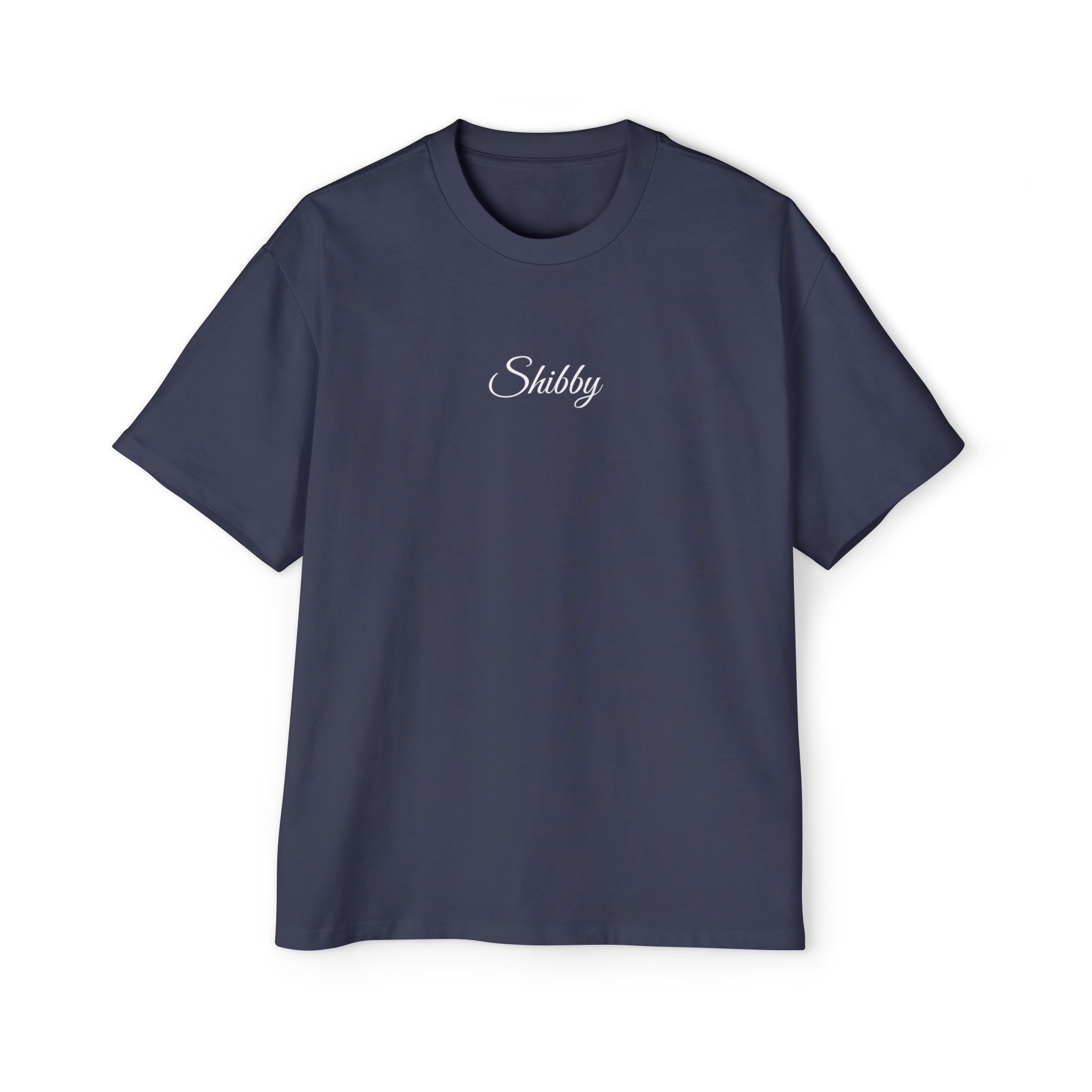 Shibby Oversized Tee — Minimalist Graphic T-Shirt