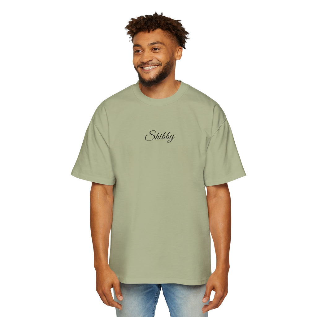 Shibby Oversized Tee — Minimalist Graphic T-Shirt
