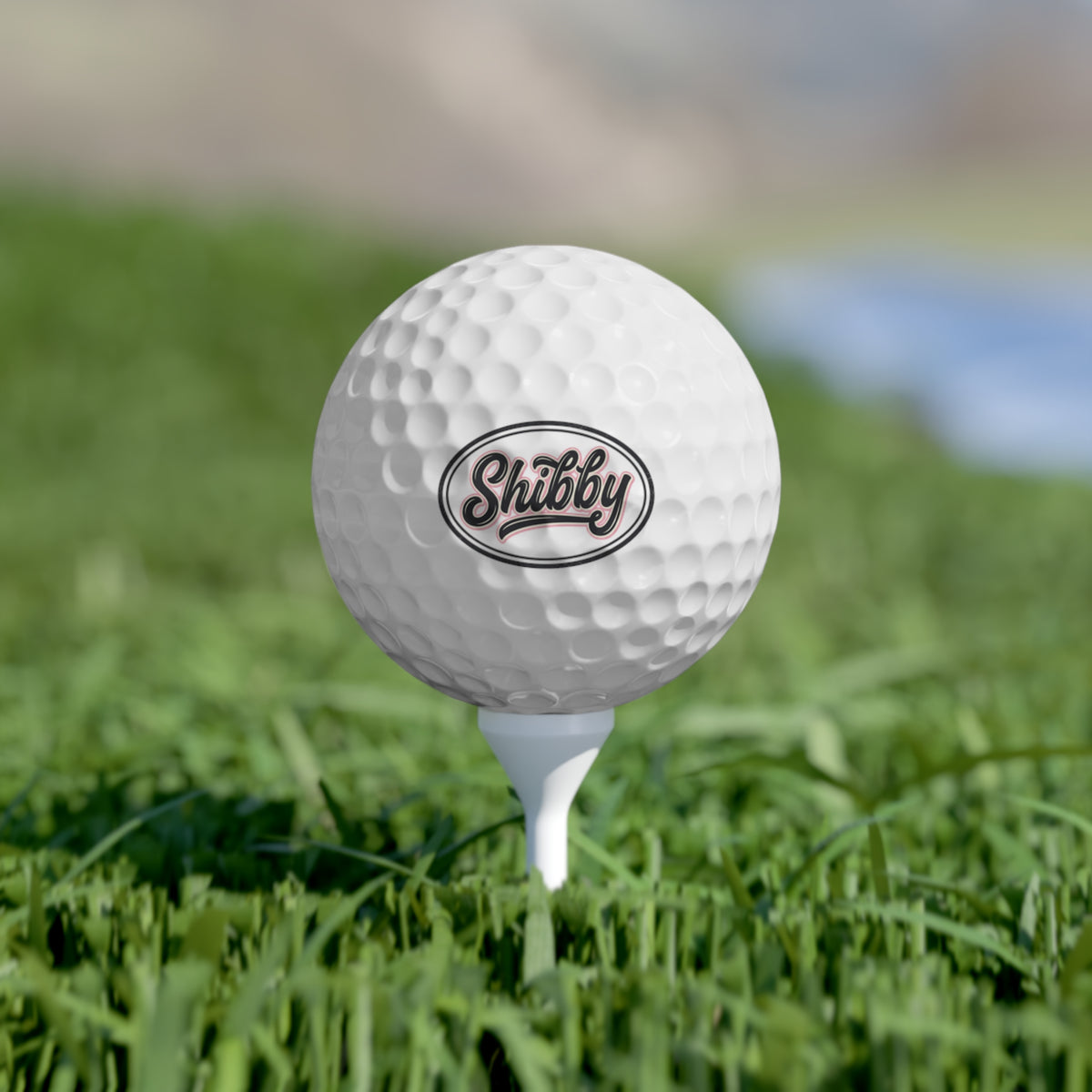 Shibby Golf Balls, 6pcs