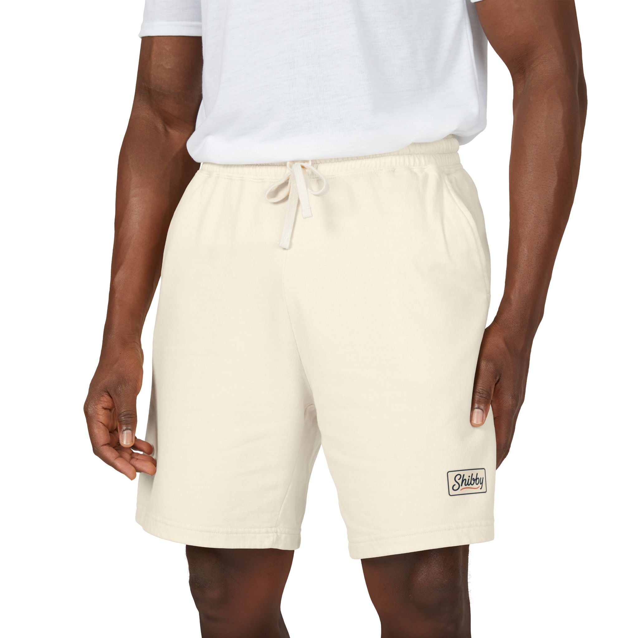Shibby Fleece Sweat Shorts — Garment-Dyed Lightweight Lounge Shorts