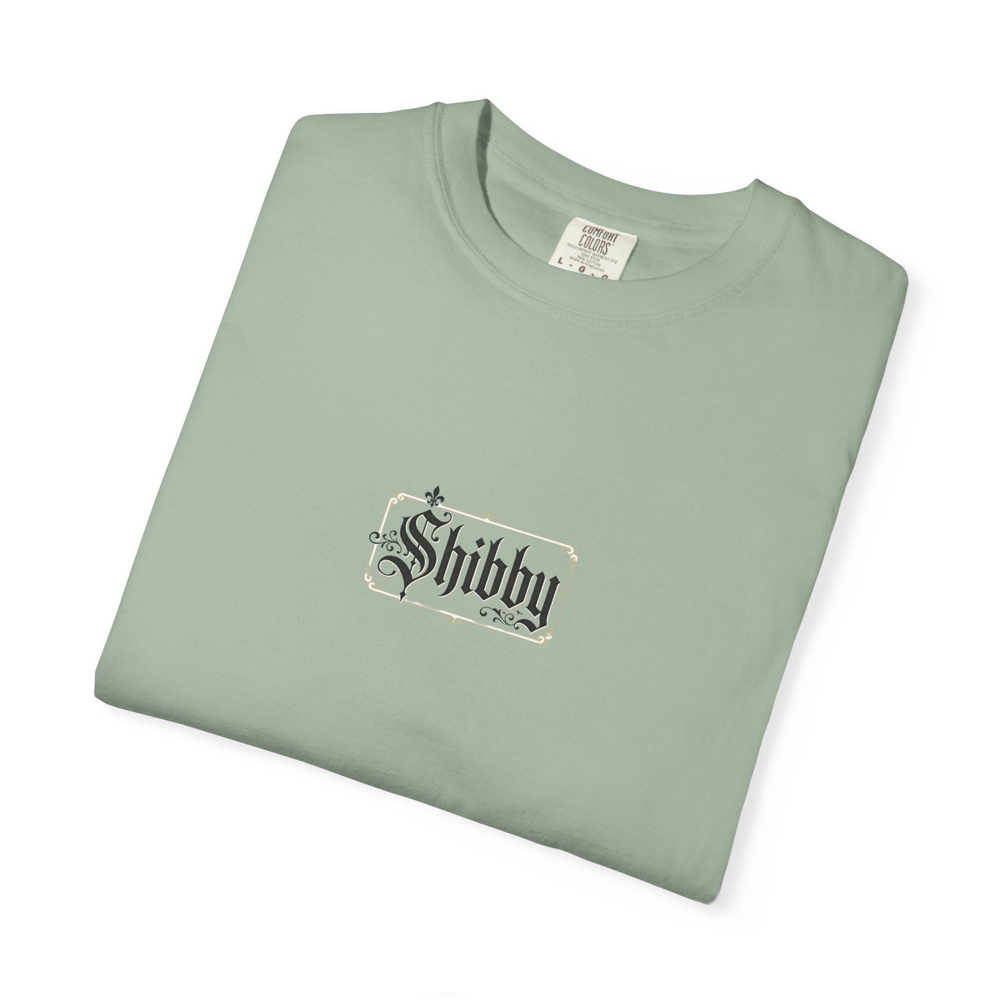 Shibby Script T-Shirt — Minimal Vintage Logo Tee