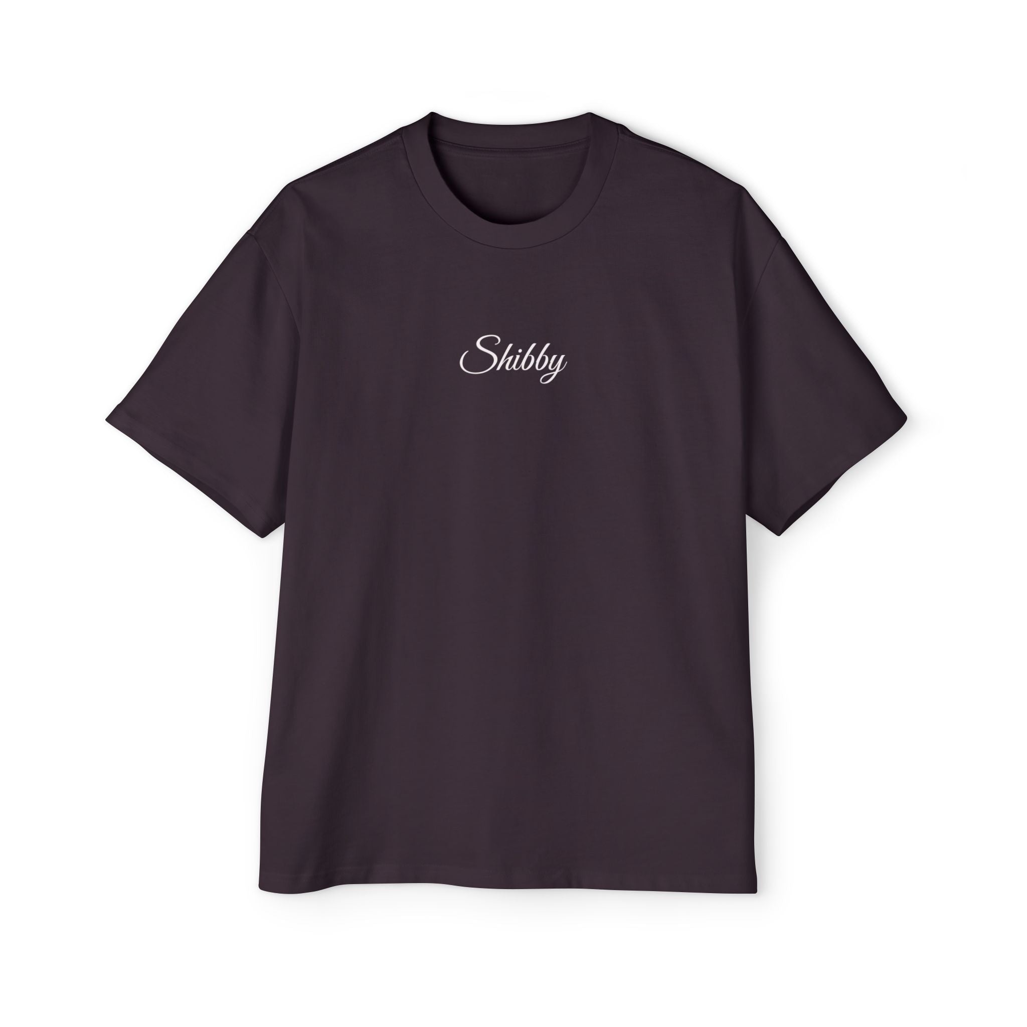 Shibby Oversized Tee — Minimalist Graphic T-Shirt