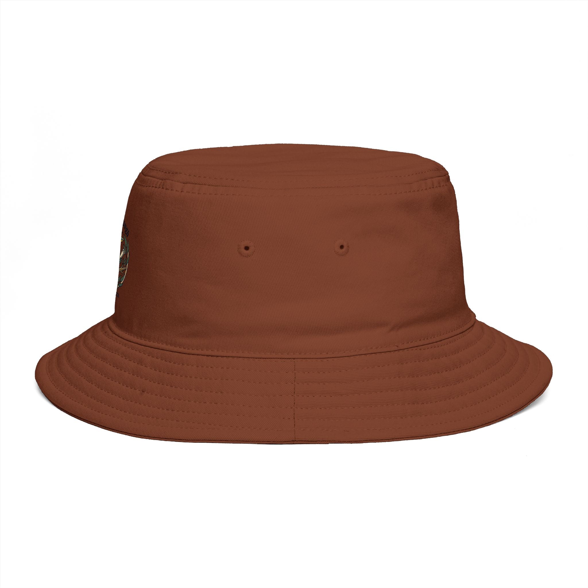 Shibby Vintage Fishing Bucket Hat — "Keep It thorough Kookaburra"