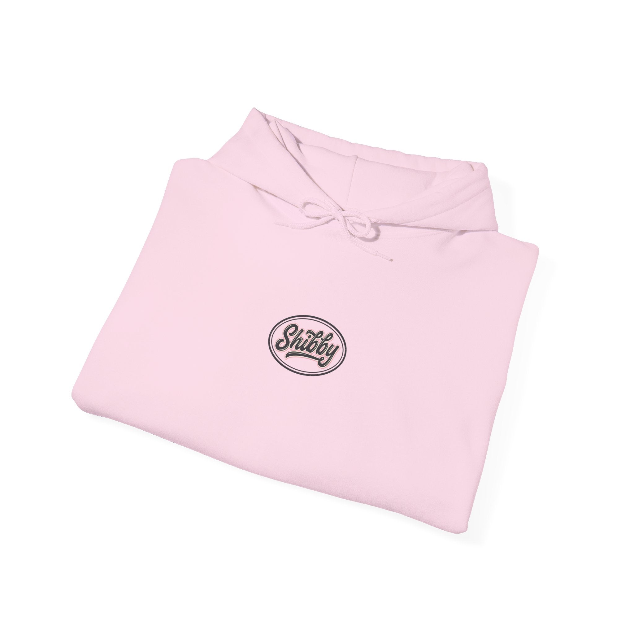 Ladies Jumpers -Shibby Logo Hoodie – Retro Script Pullover