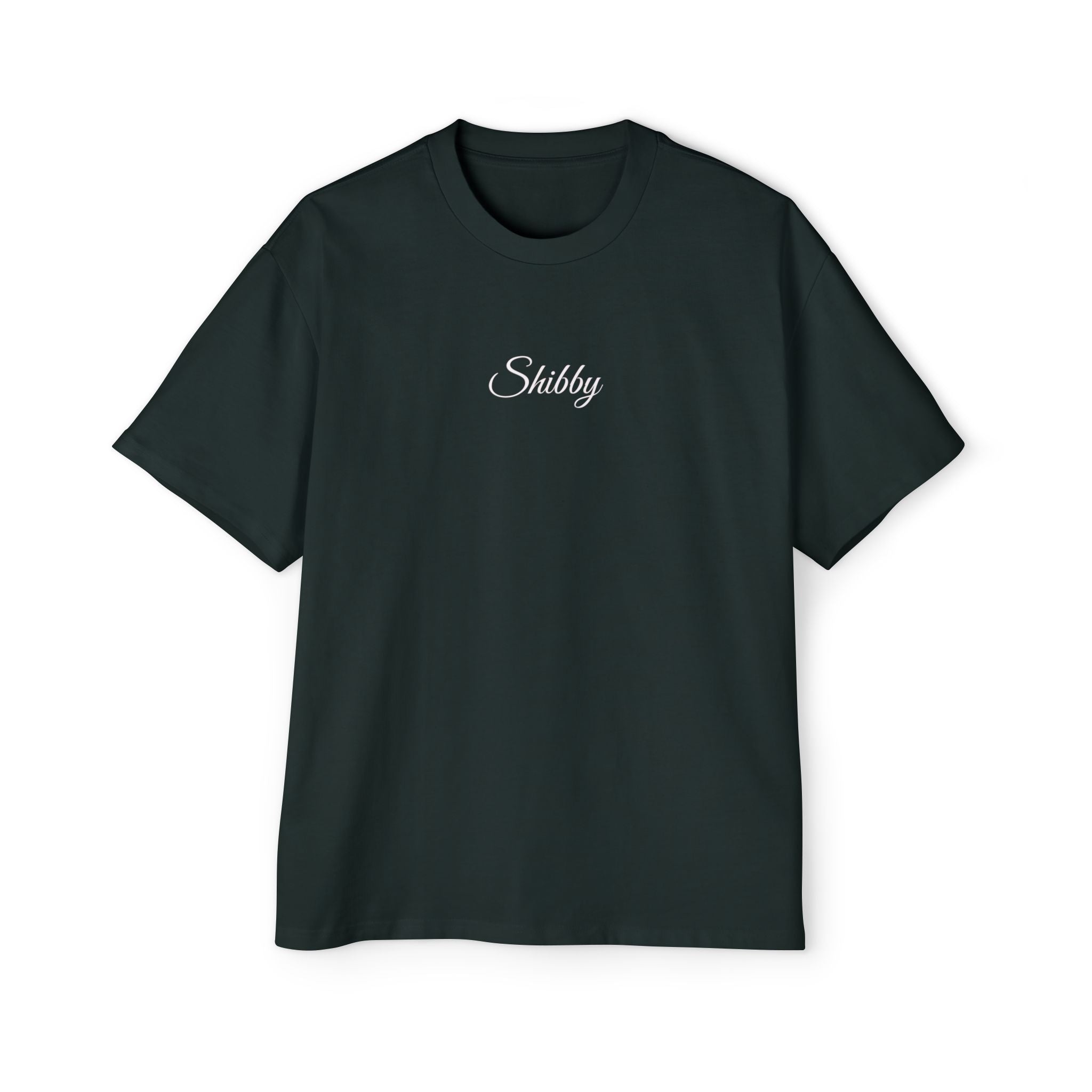 Shibby Oversized Tee — Minimalist Graphic T-Shirt