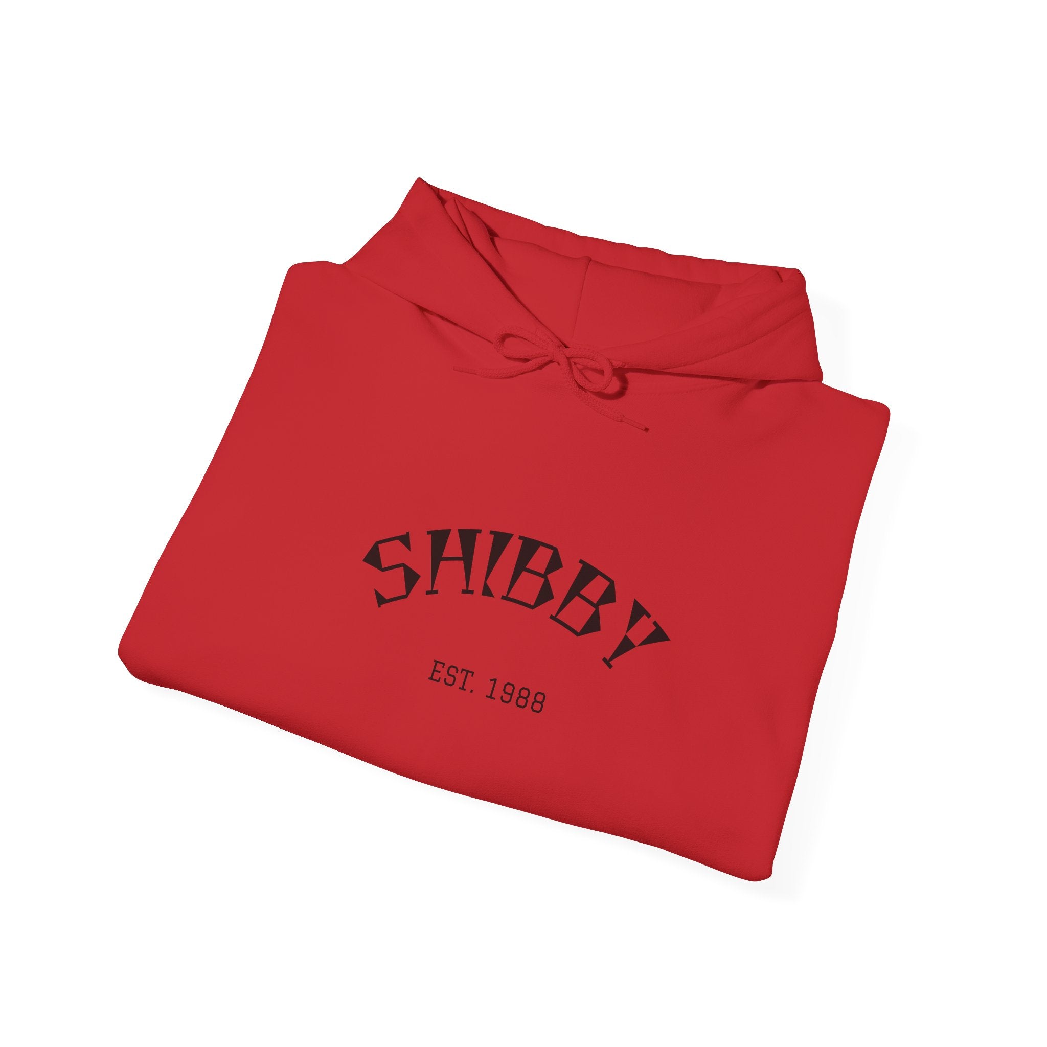 Shibby Est. 1988 Hoodie – Minimal Retro Logo Pullover