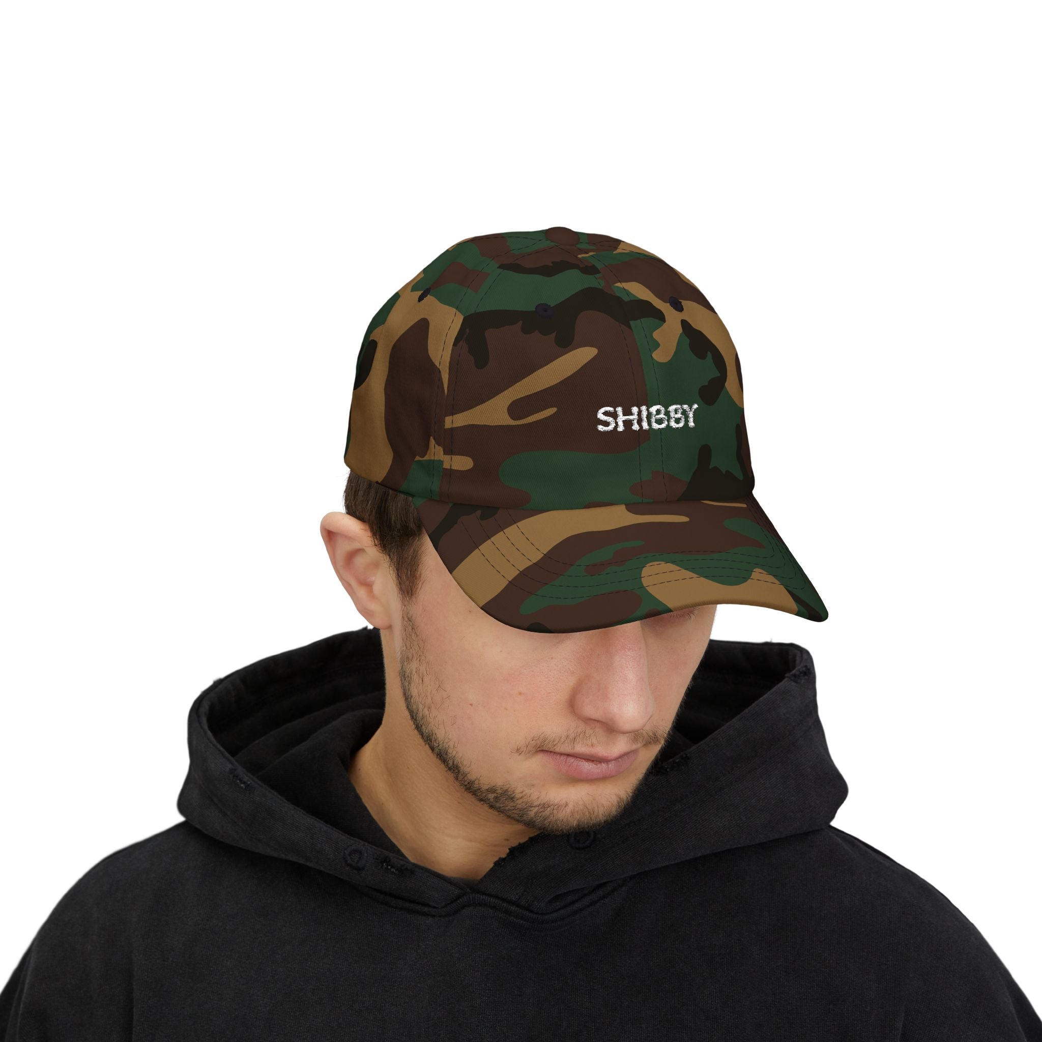 "Shibby" Classic Dad Cap — Casual Military-Inspired Adjustable Hat