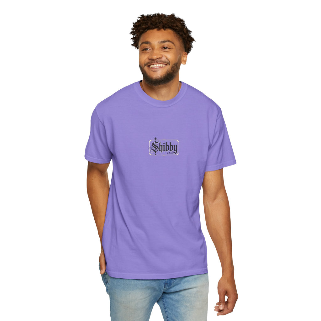 Shibby Script T-Shirt — Minimal Vintage Logo Tee