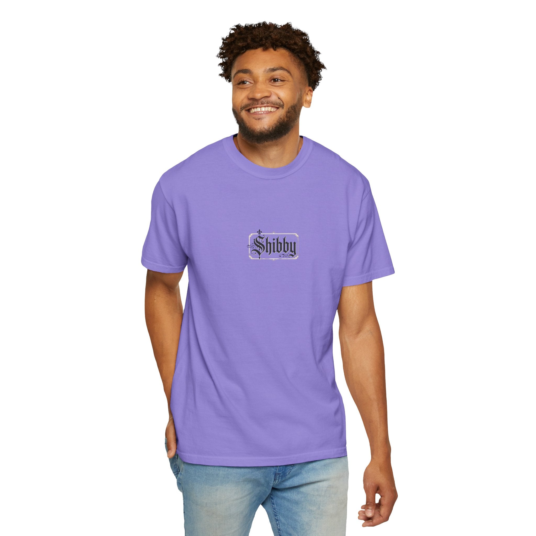 Shibby Script T-Shirt — Minimal Vintage Logo Tee