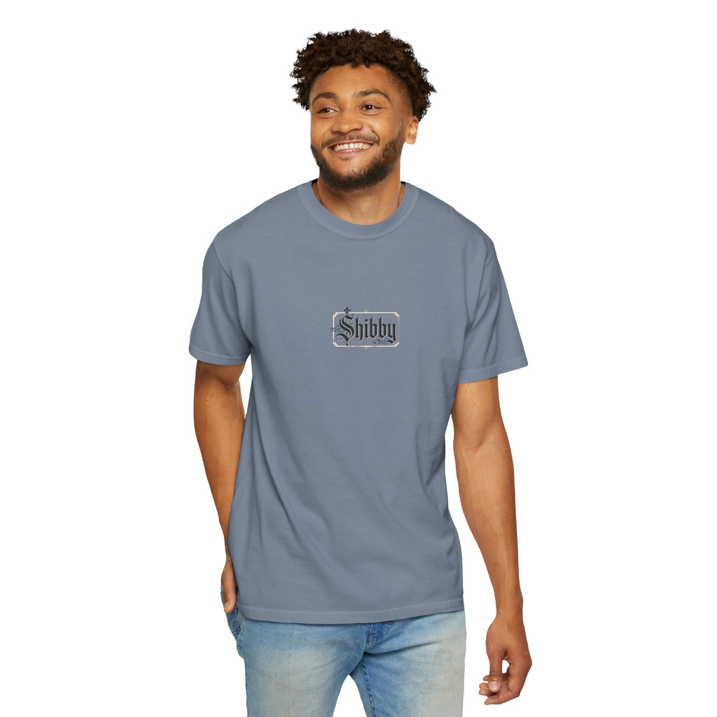 Shibby Script T-Shirt — Minimal Vintage Logo Tee
