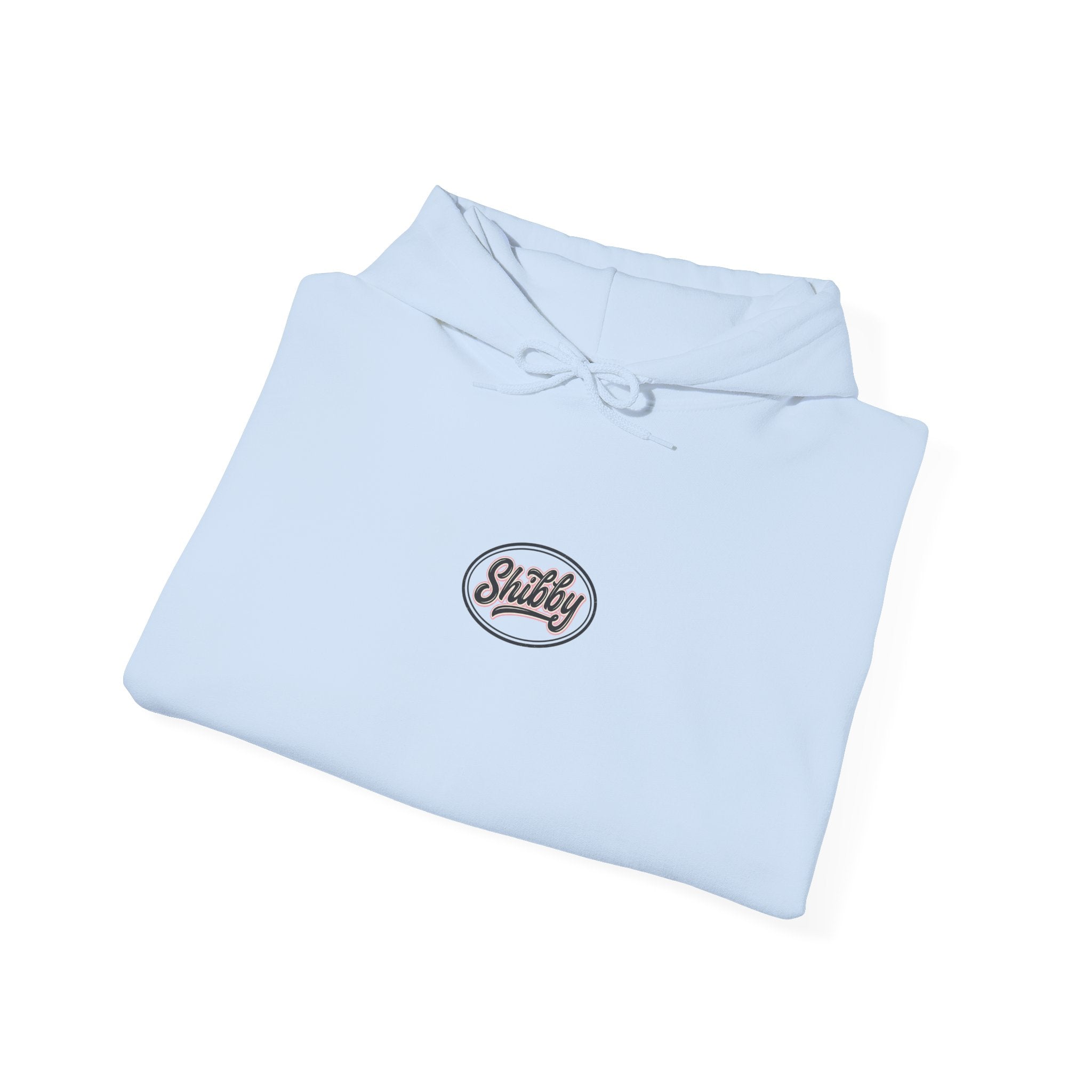 Ladies Jumpers -Shibby Logo Hoodie – Retro Script Pullover