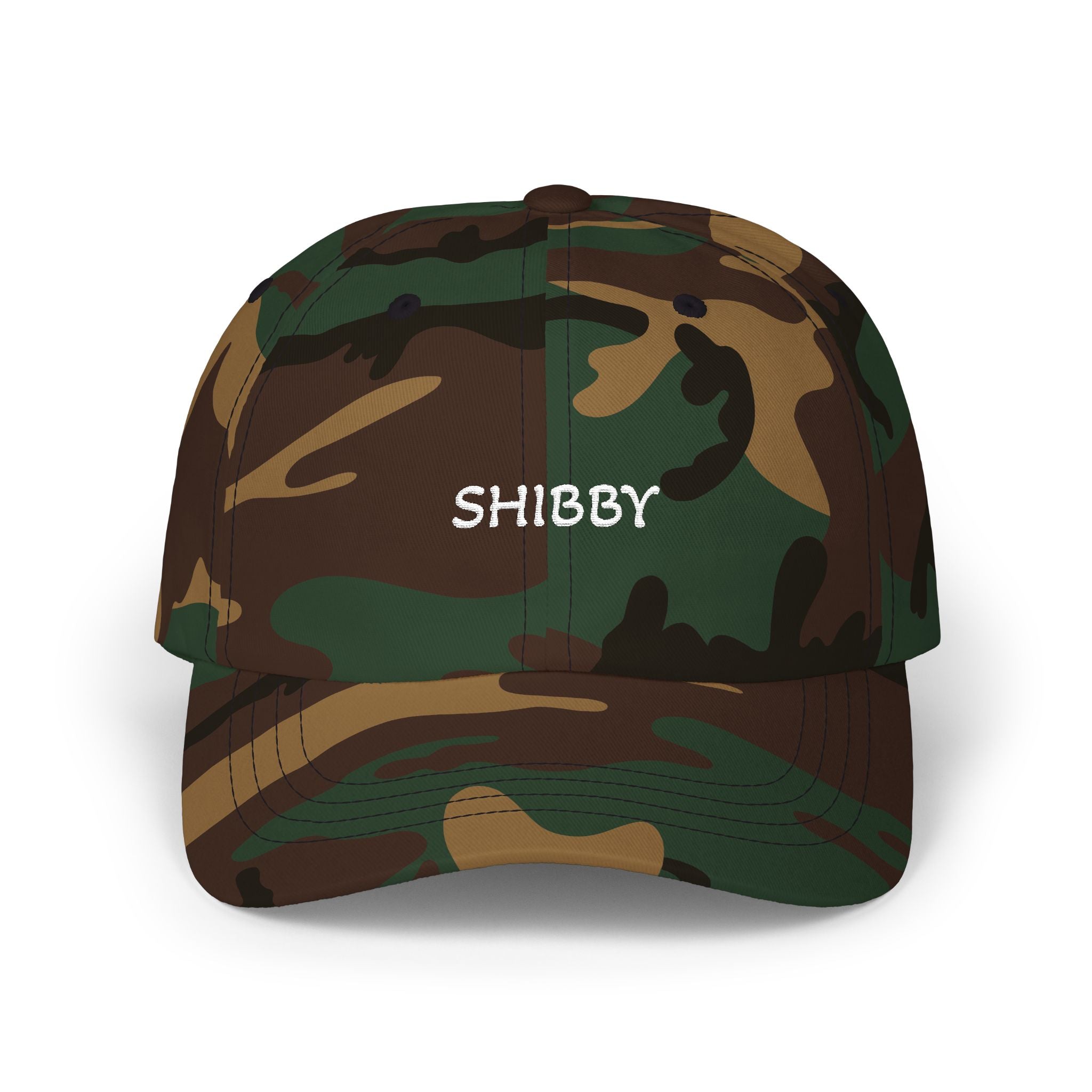 "Shibby" Classic Dad Cap — Casual Military-Inspired Adjustable Hat