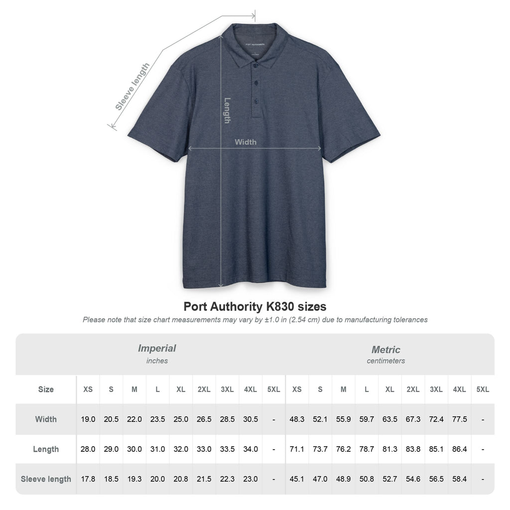 Nathan Mifsud Classic -Port Authority® Fine Pique Blend Polo
