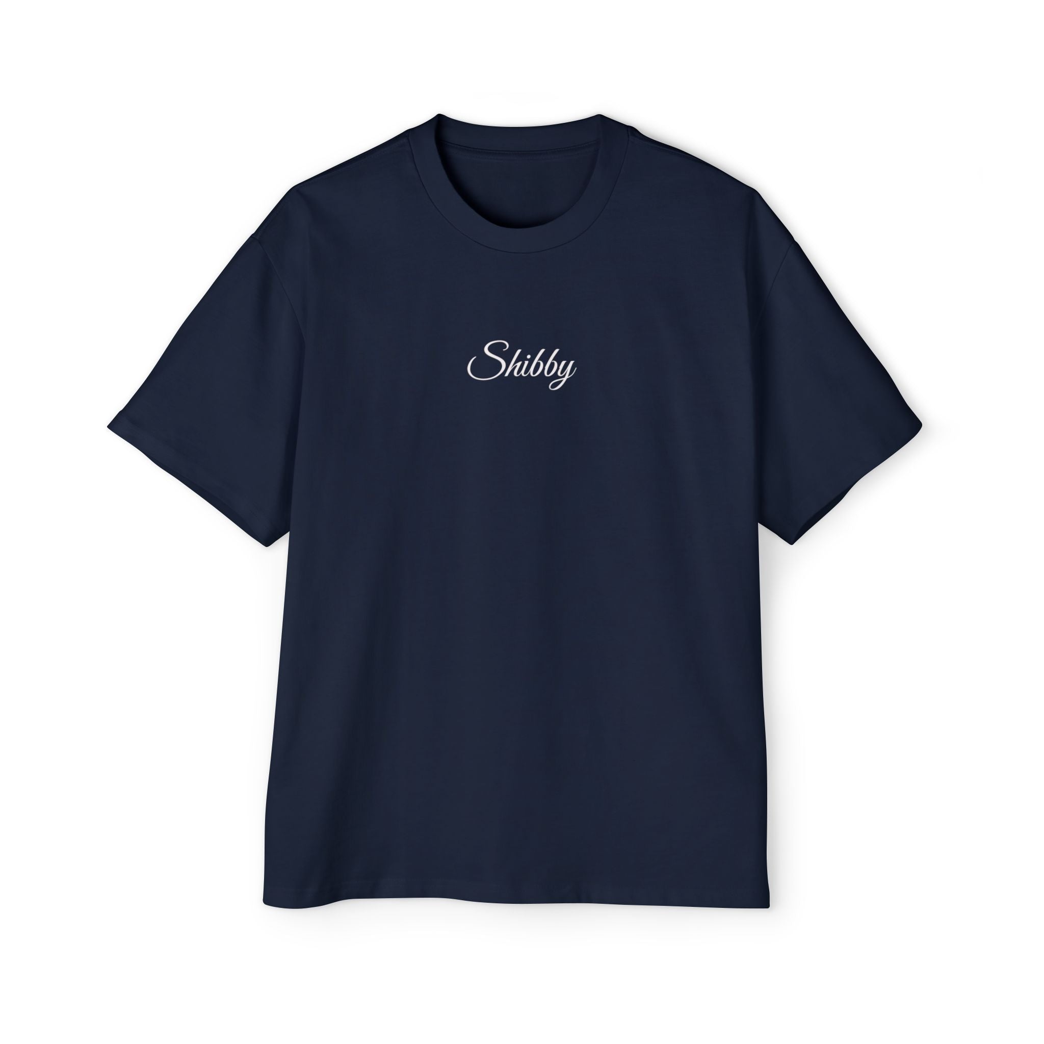 Shibby Oversized Tee — Minimalist Graphic T-Shirt