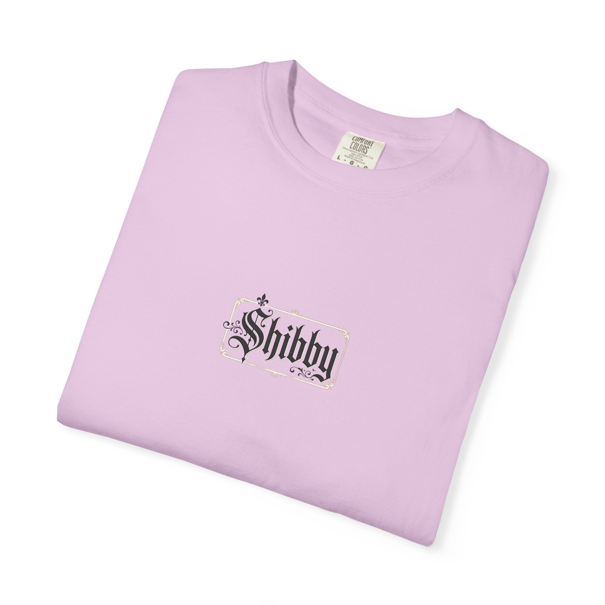 Shibby Script T-Shirt — Minimal Vintage Logo Tee