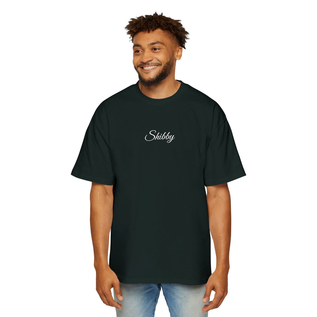Shibby Oversized Tee — Minimalist Graphic T-Shirt