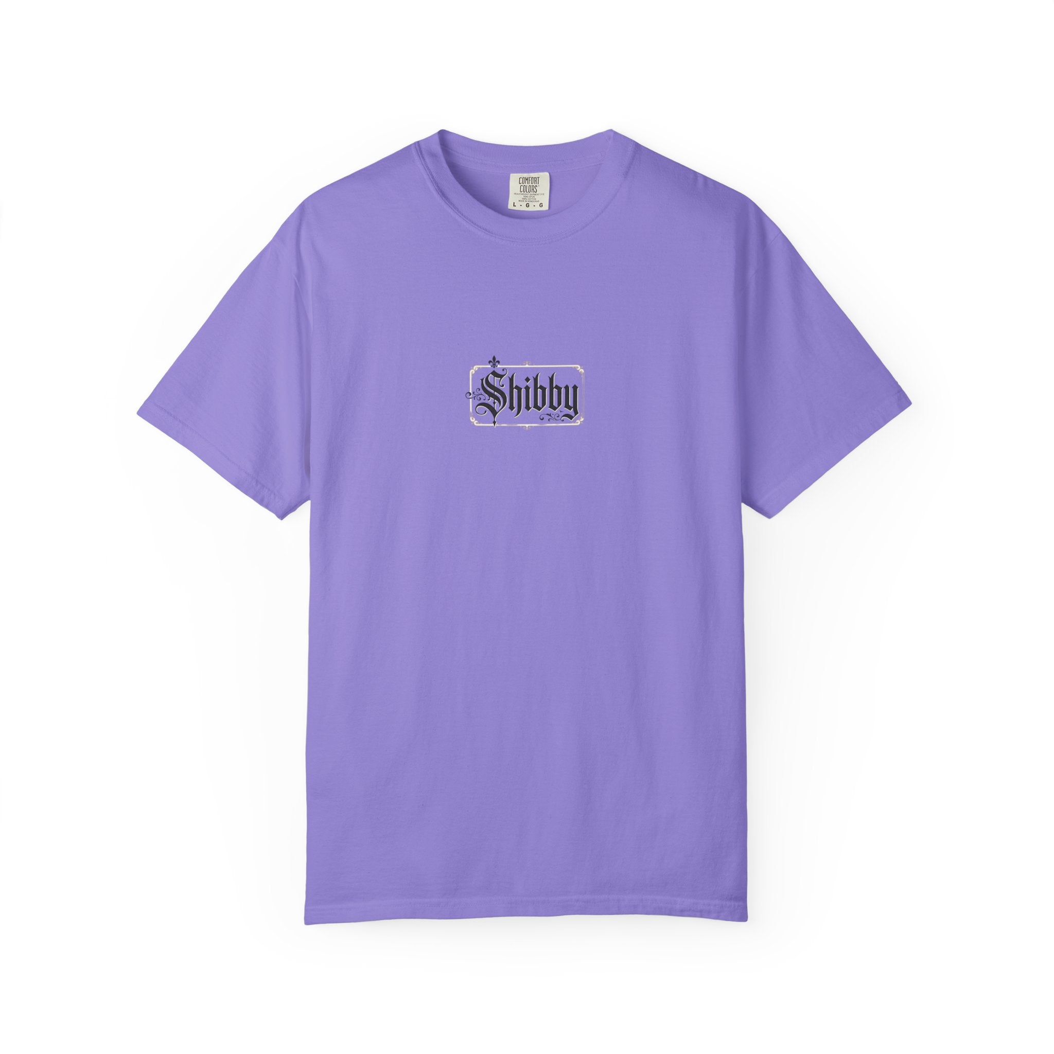 Shibby Script T-Shirt — Minimal Vintage Logo Tee
