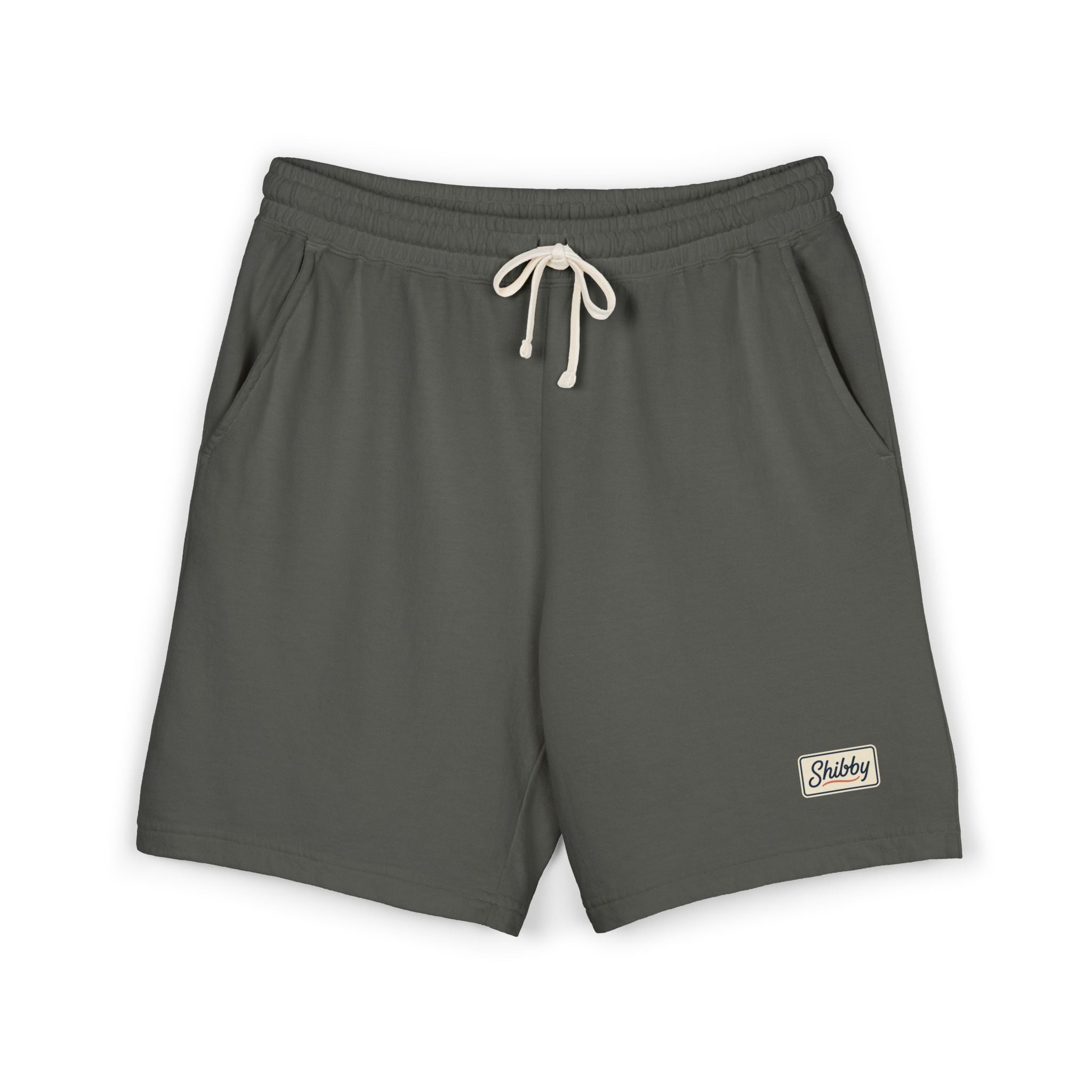 Shibby Fleece Sweat Shorts — Garment-Dyed Lightweight Lounge Shorts
