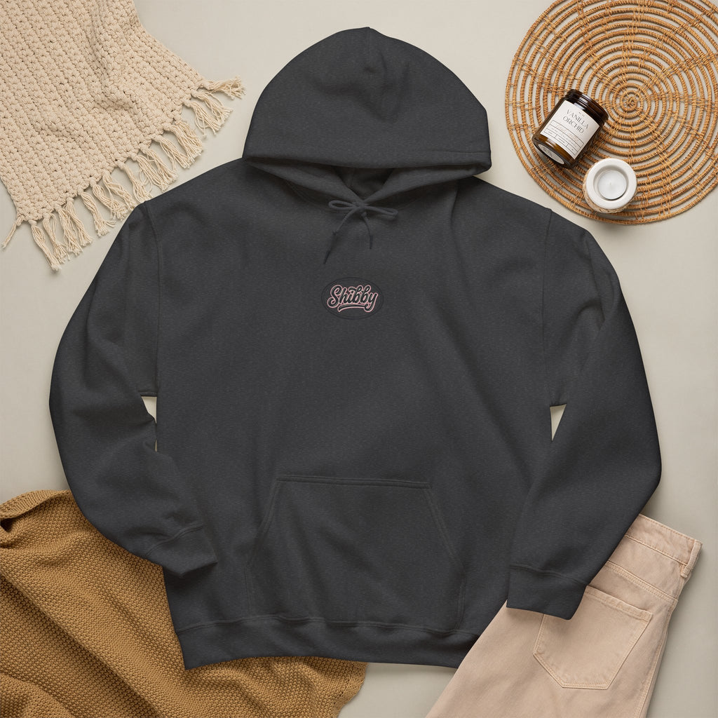 Ladies Jumpers -Shibby Logo Hoodie – Retro Script Pullover