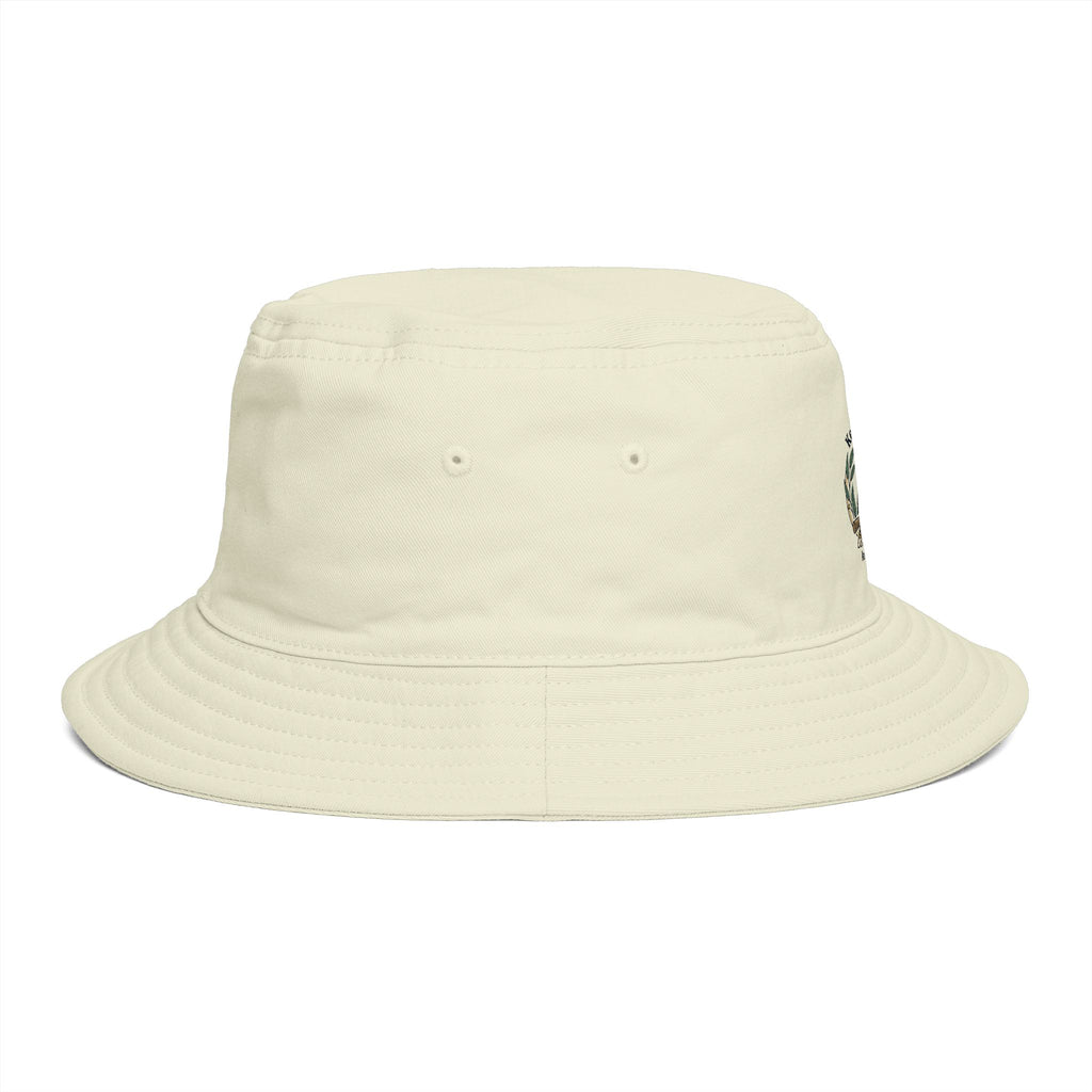 Shibby Vintage Fishing Bucket Hat — "Keep It thorough Kookaburra"