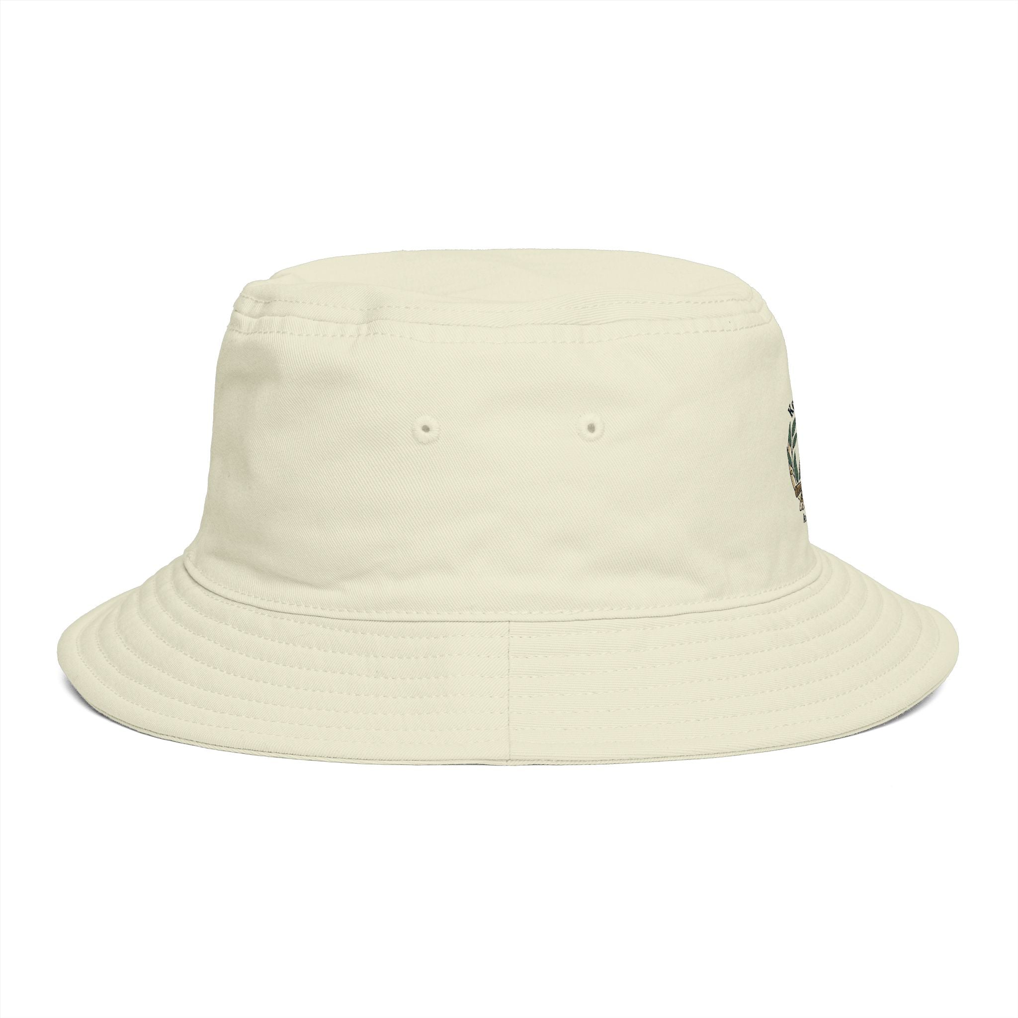Shibby Vintage Fishing Bucket Hat — "Keep It thorough Kookaburra"