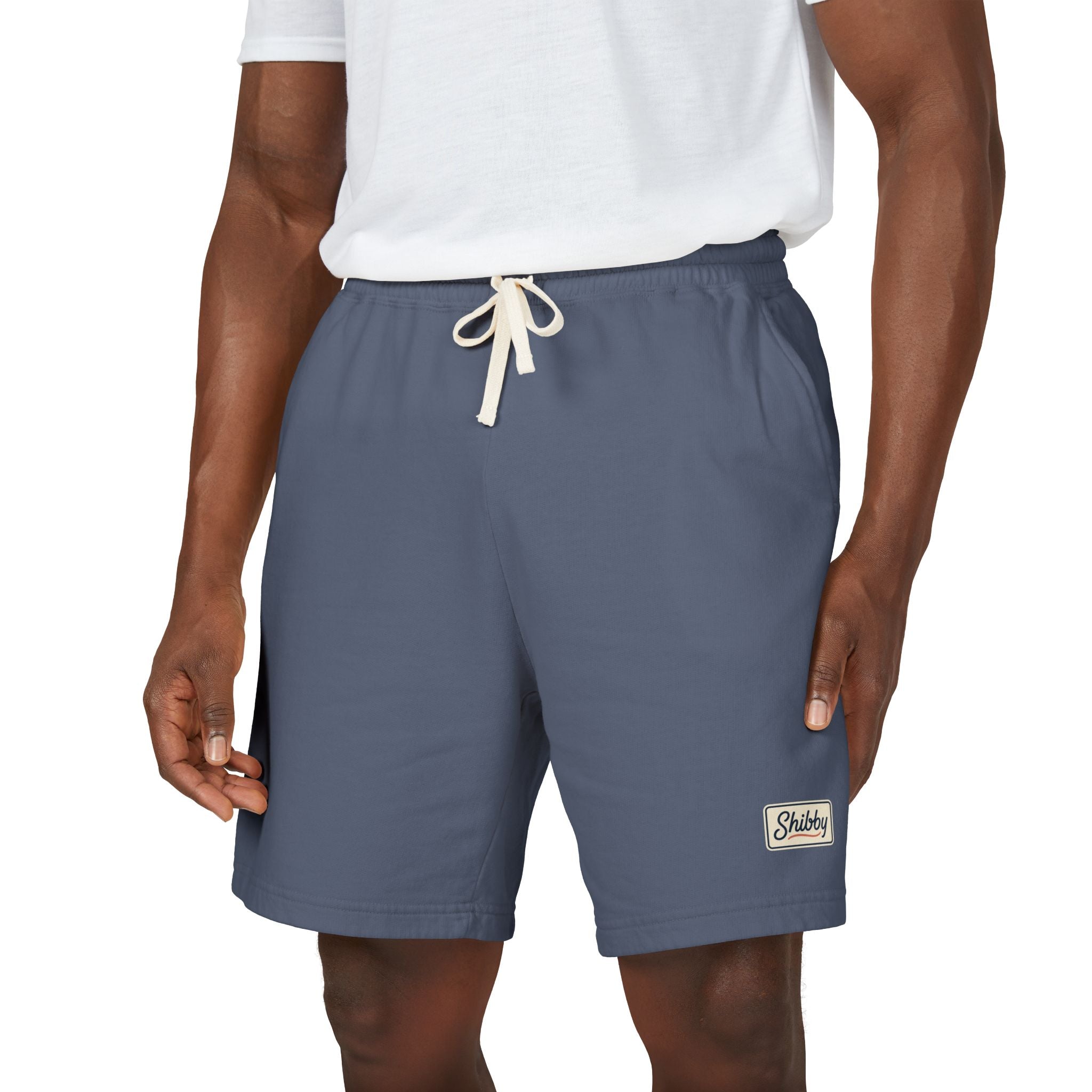 Shibby Fleece Sweat Shorts — Garment-Dyed Lightweight Lounge Shorts