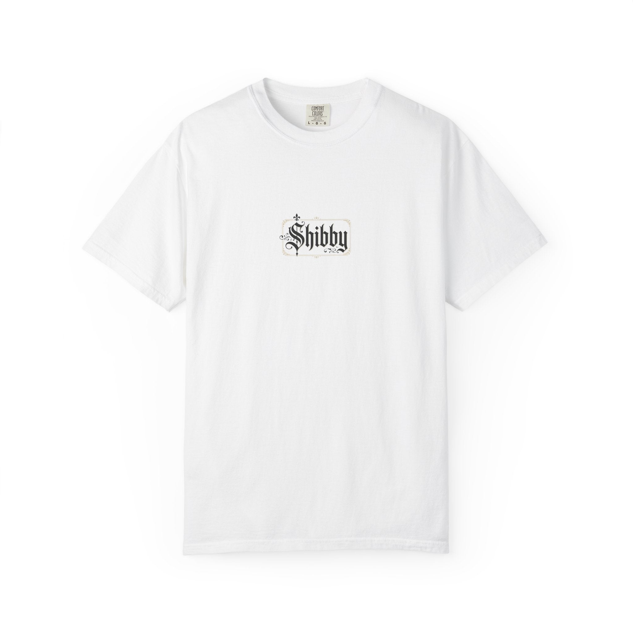 Shibby Script T-Shirt — Minimal Vintage Logo Tee