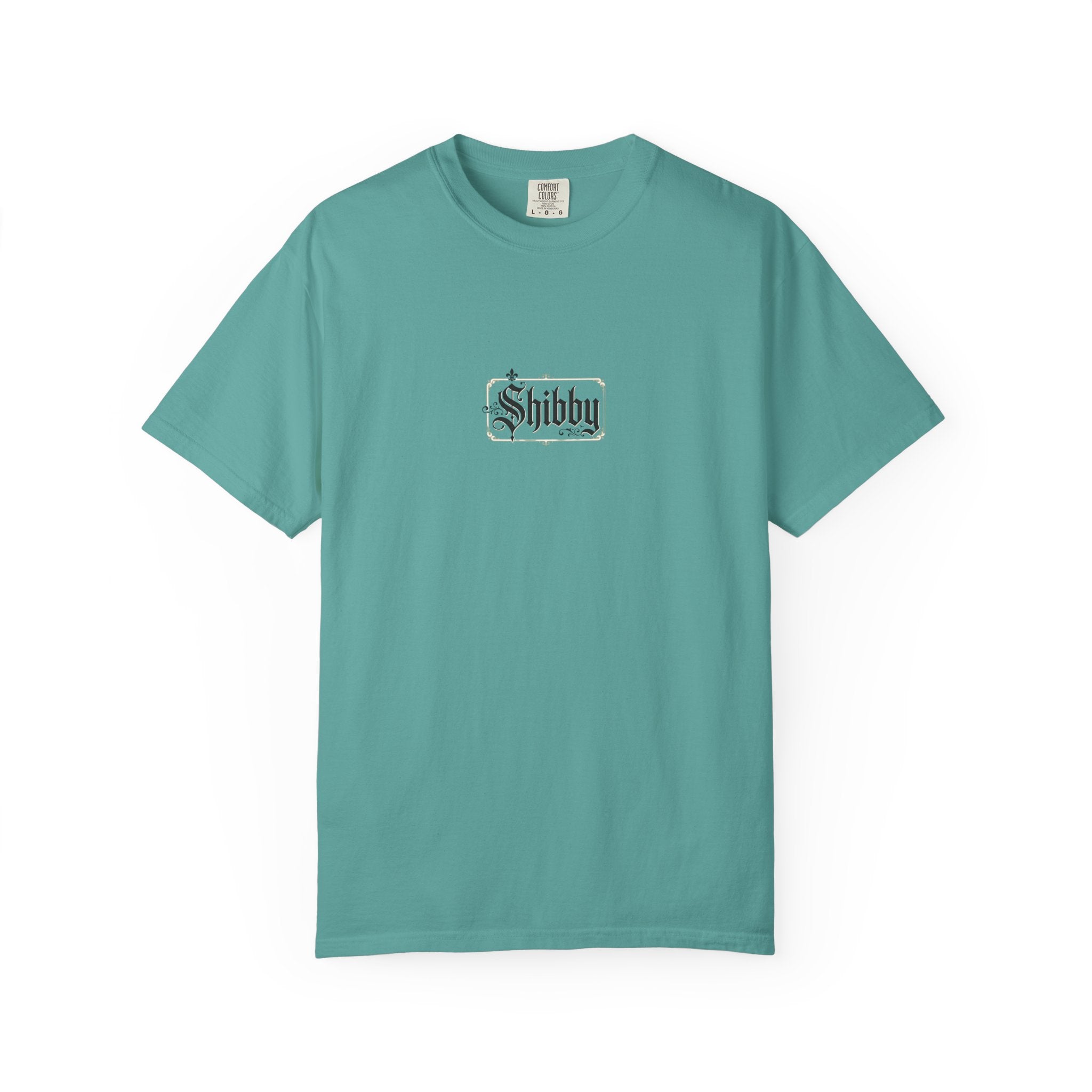 Shibby Script T-Shirt — Minimal Vintage Logo Tee
