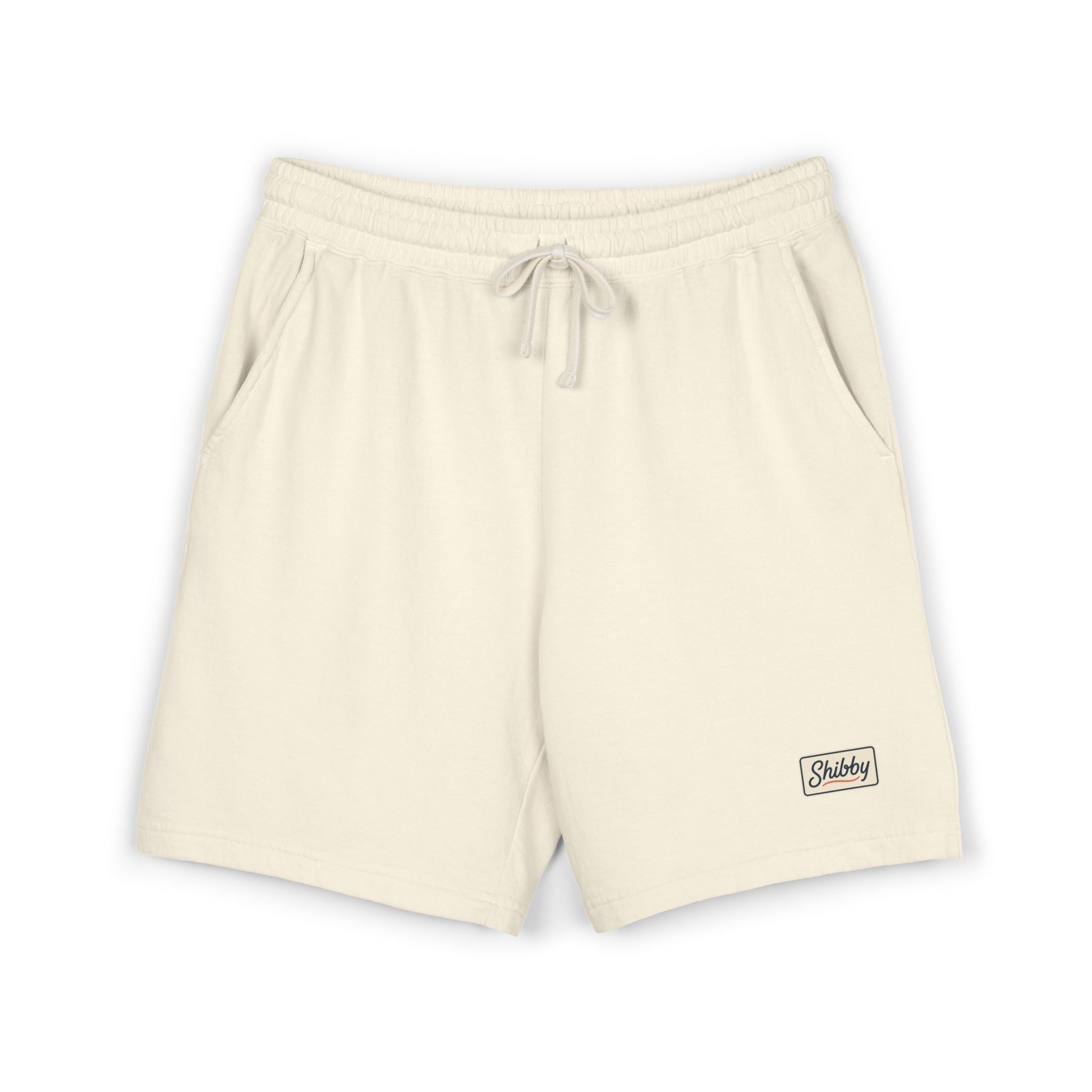 Shibby Fleece Sweat Shorts — Garment-Dyed Lightweight Lounge Shorts