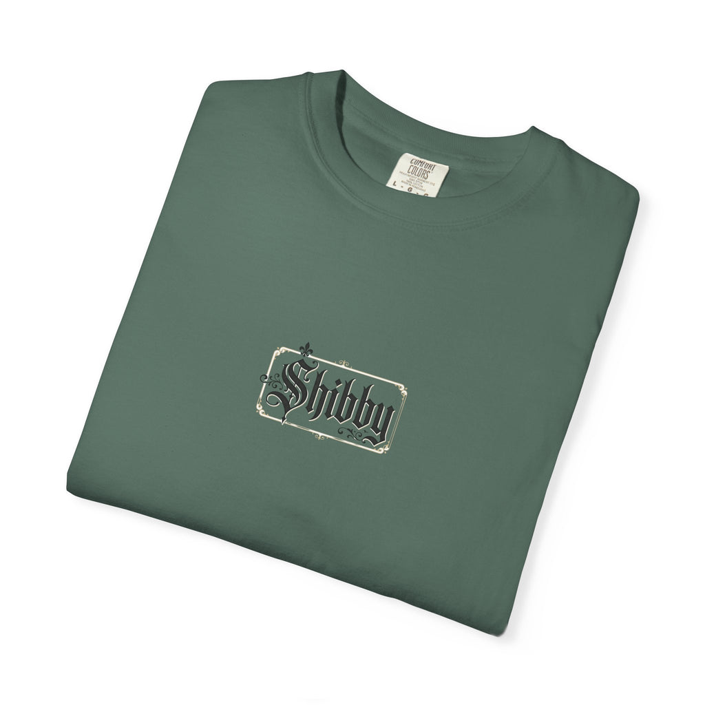 Shibby Script T-Shirt — Minimal Vintage Logo Tee