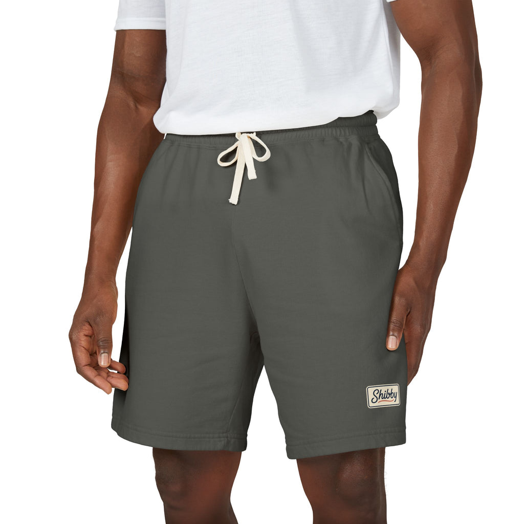 Shibby Fleece Sweat Shorts — Garment-Dyed Lightweight Lounge Shorts